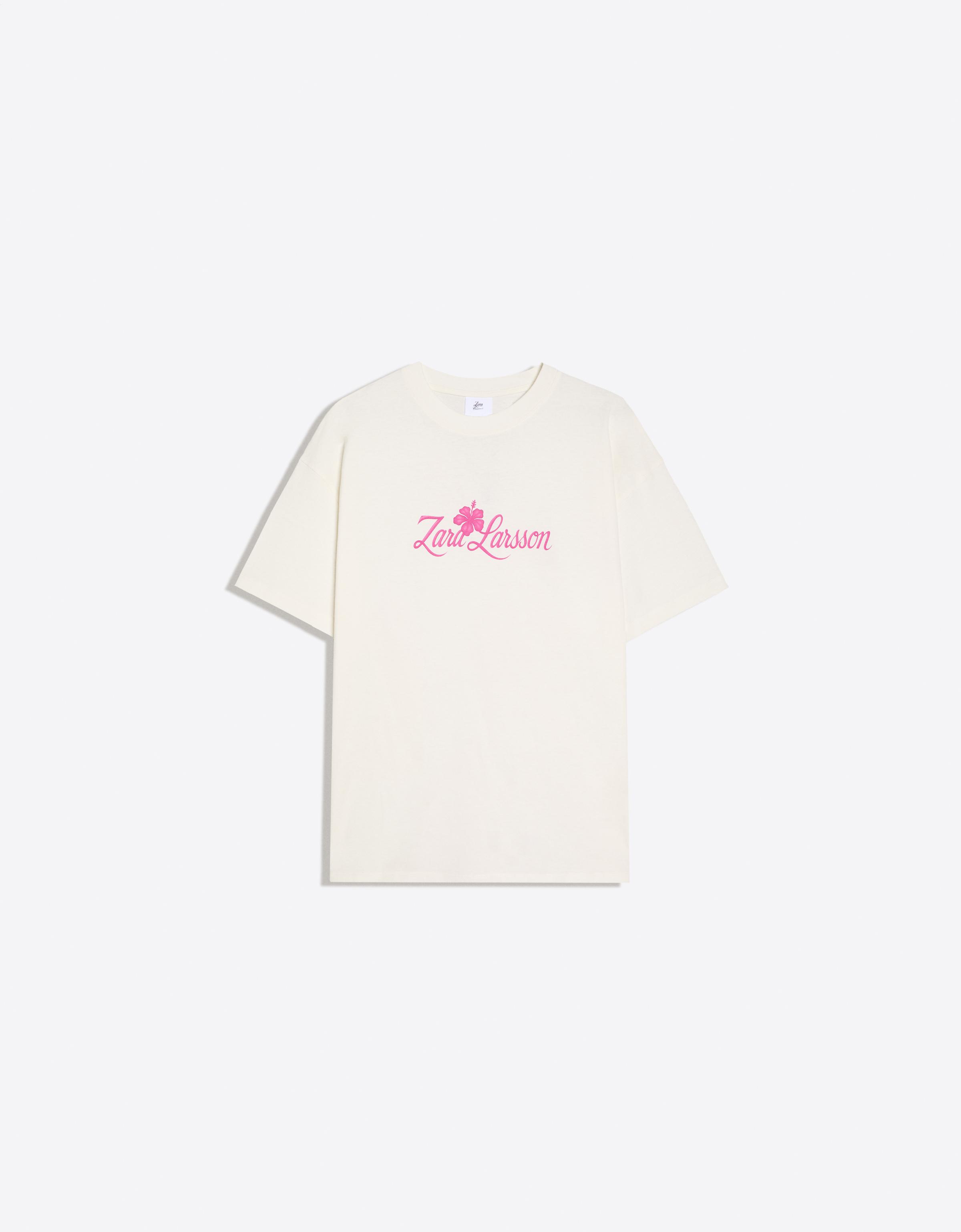 Zara Larsson print T-shirt