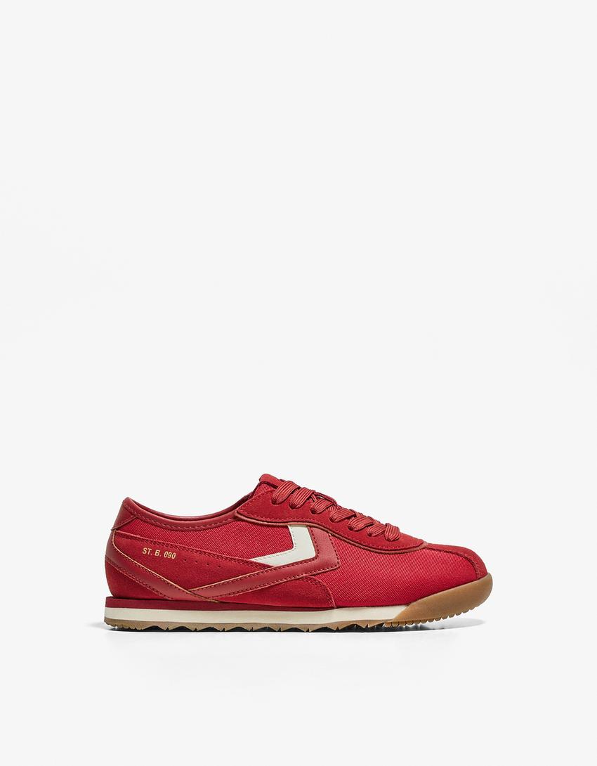 Retro sneakers-RED-0