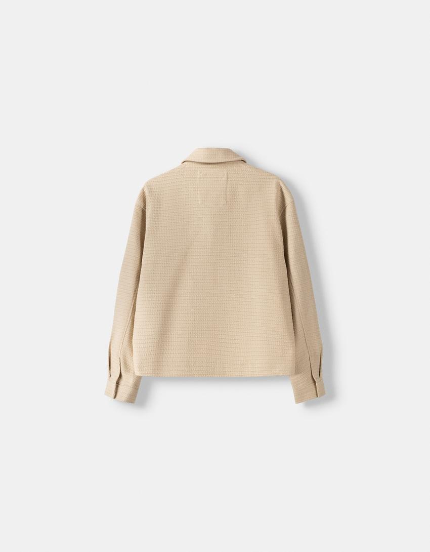 جاكيت بجيوب من نسيج ريفي-رملي-5