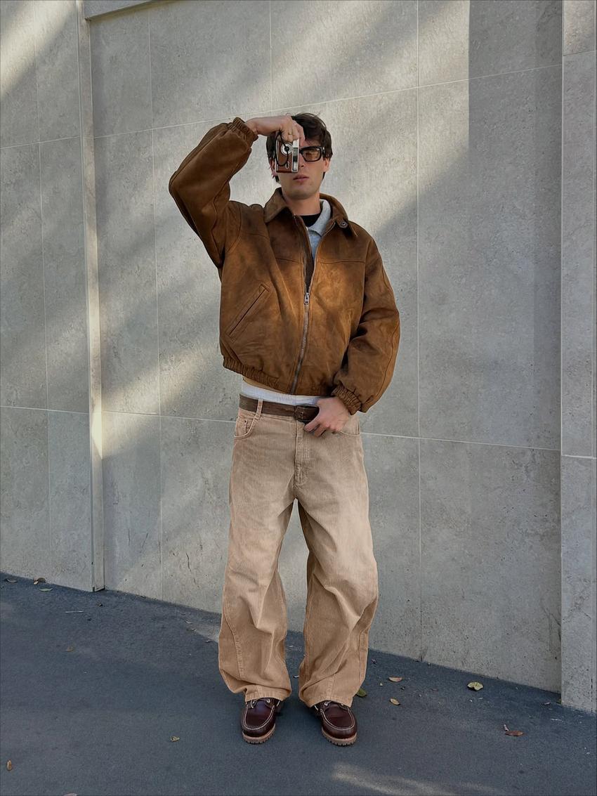 Pantalons super baggy pana-Sorra