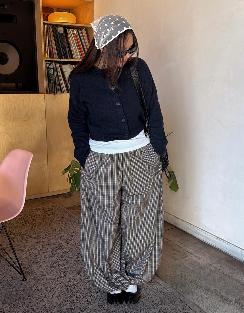 Pehme puudutusega nööbitav kardigan-Sinine