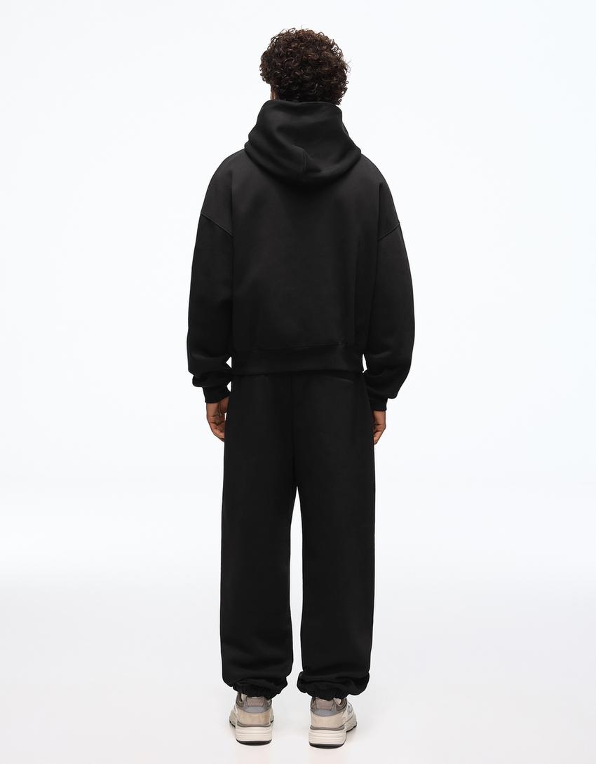 Spodnie typu jogger-Czarny
