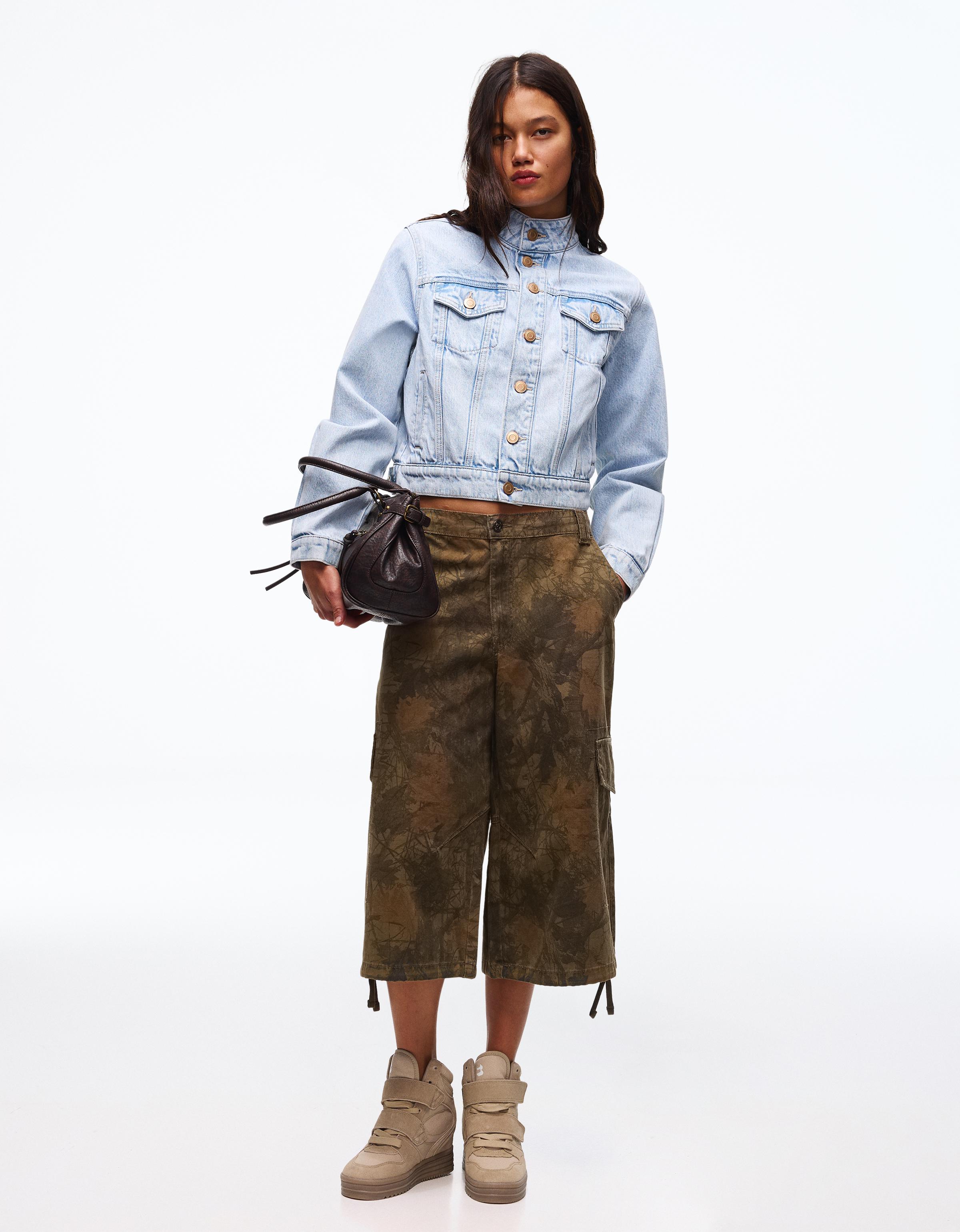 Desenli bermuda - Görsel 27