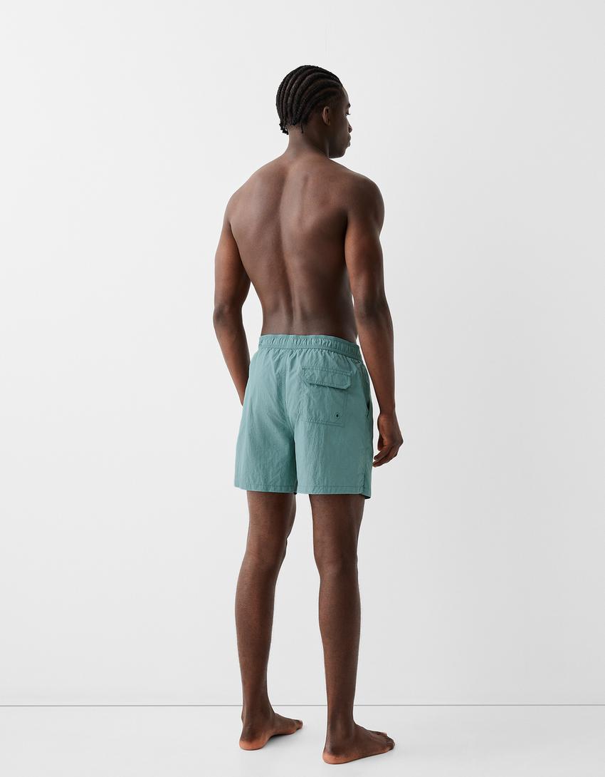 Bañador boxy monocolor-Azul-2