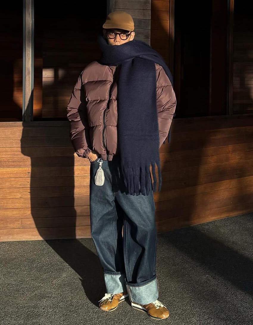 Hooded puffer jacket