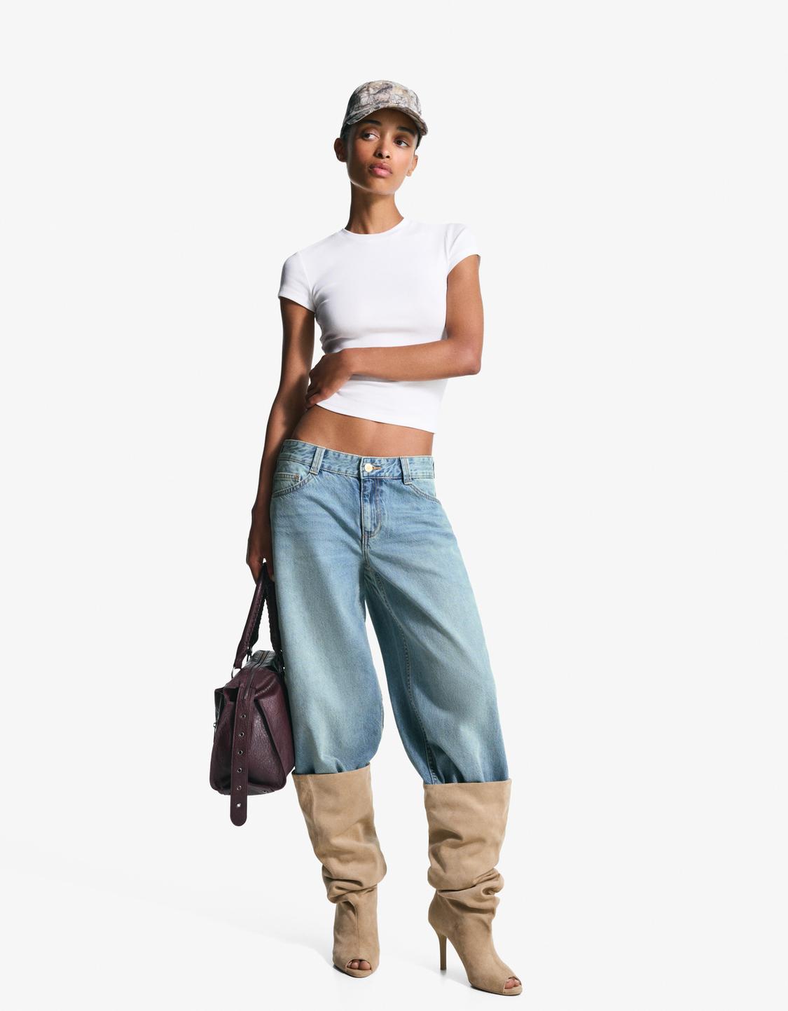 Baggy barrel jeans