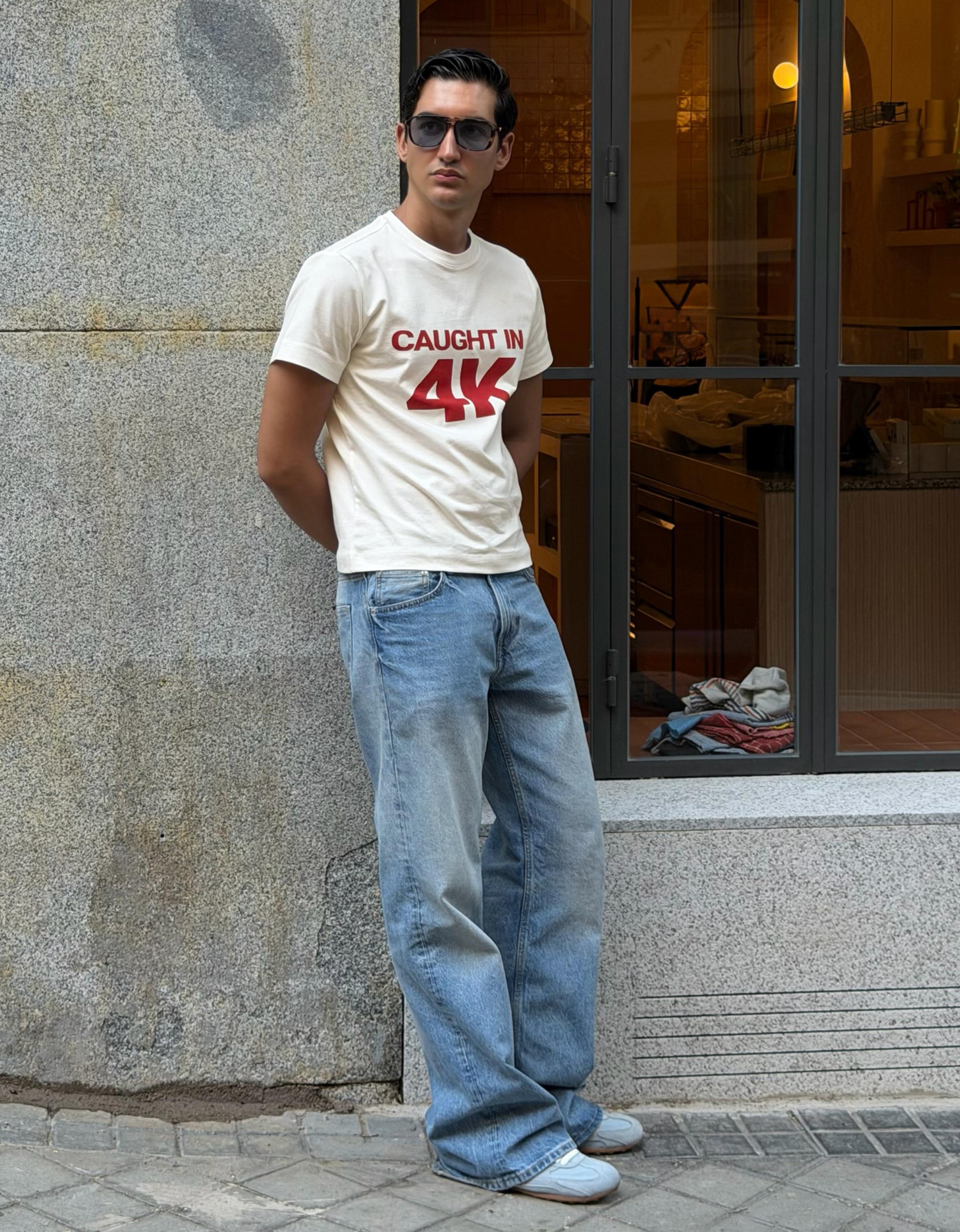 Bershka Jeans Baggy Flare Hombre 32 Azul Lavado