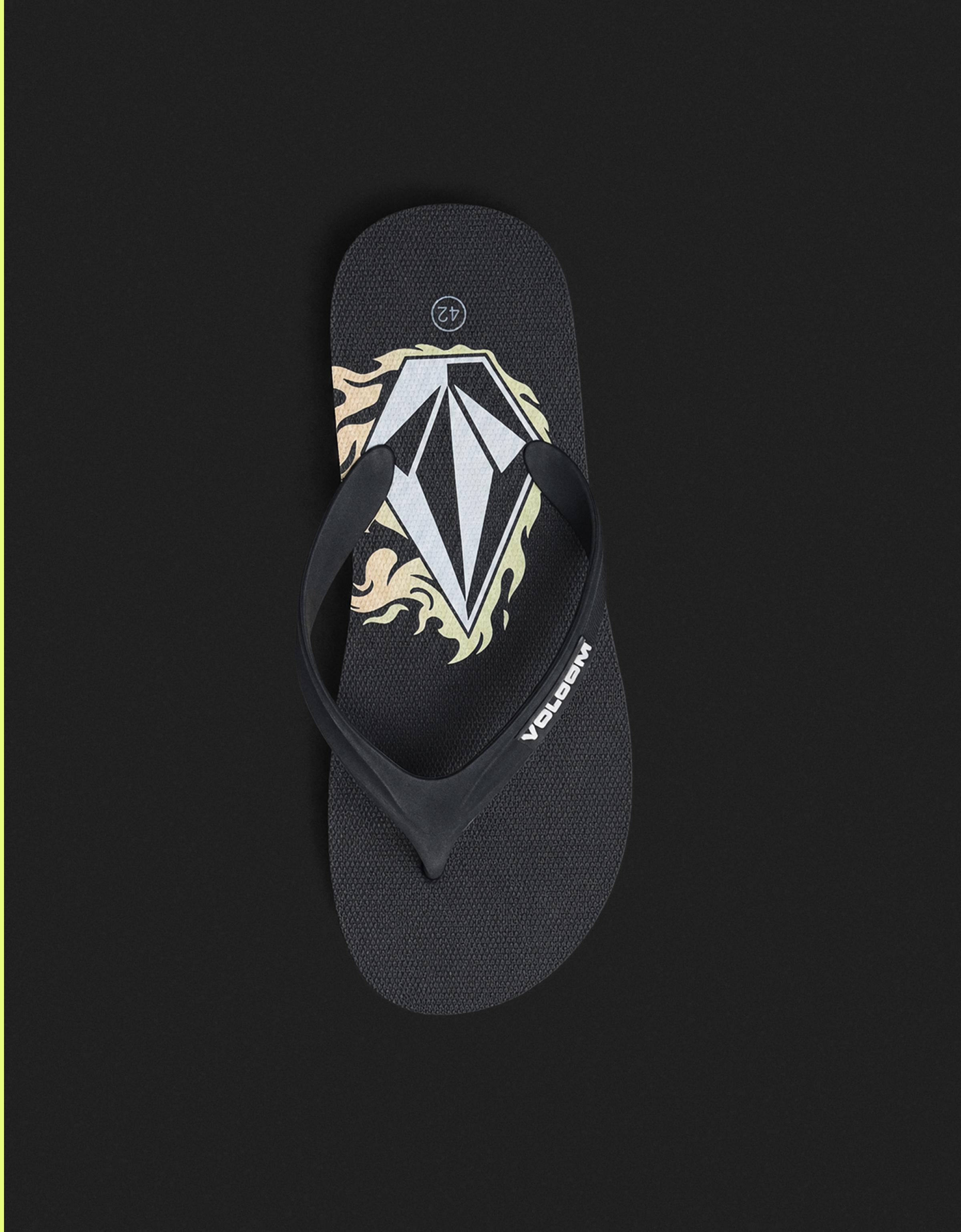 VOLCOM SANDALS — BLACK