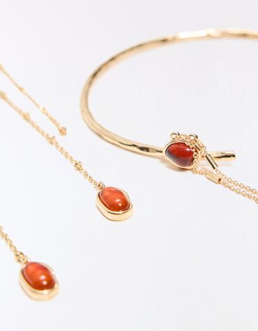 Pack of 2 chain bracelets — Gold 3