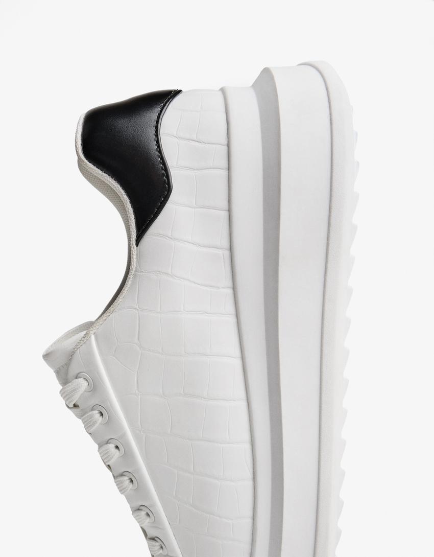 Sapatilhas volume-Branco