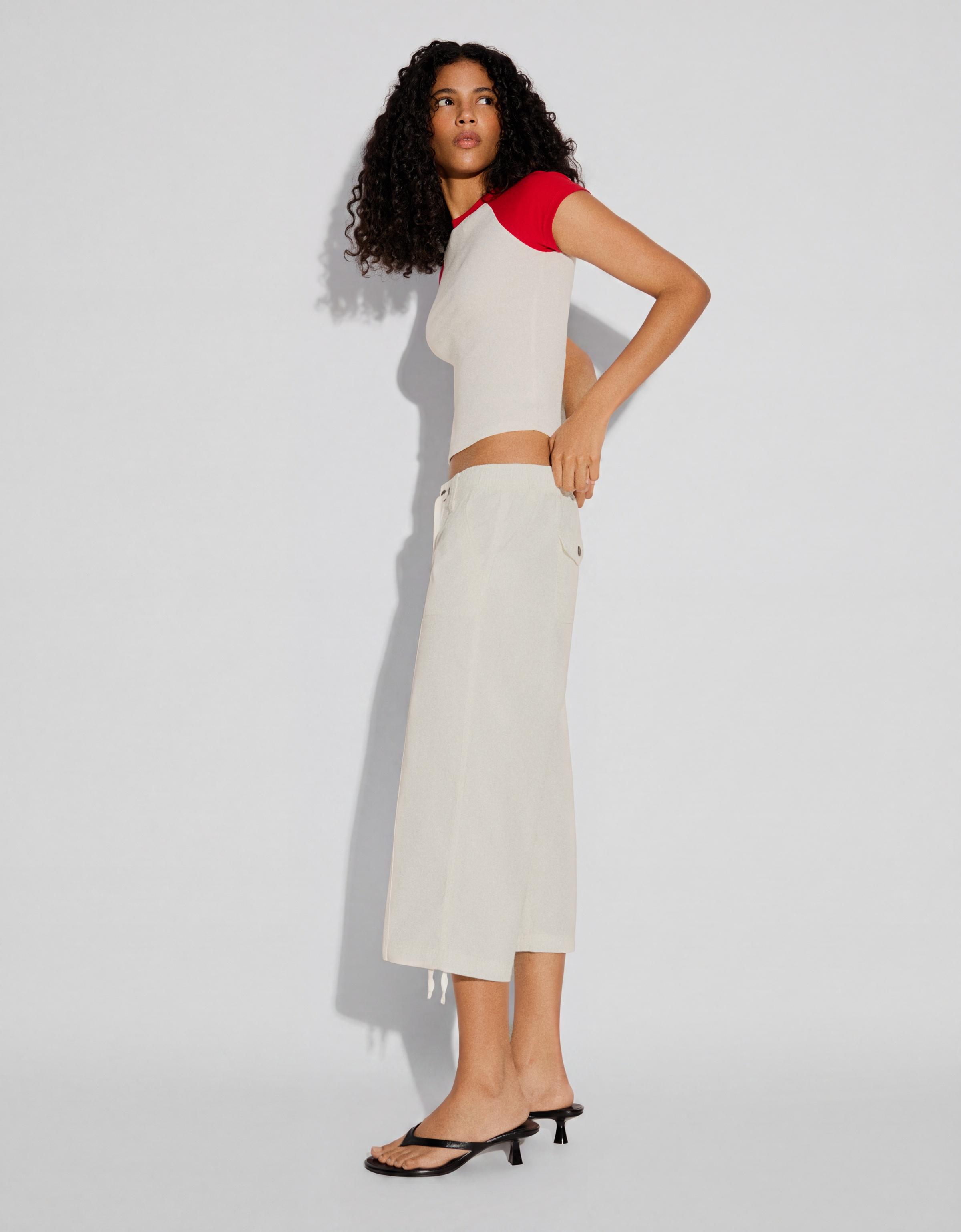 Capris — Off white