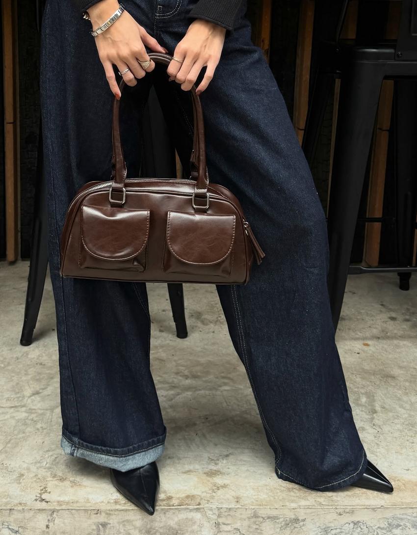 Bowling bag-Brown