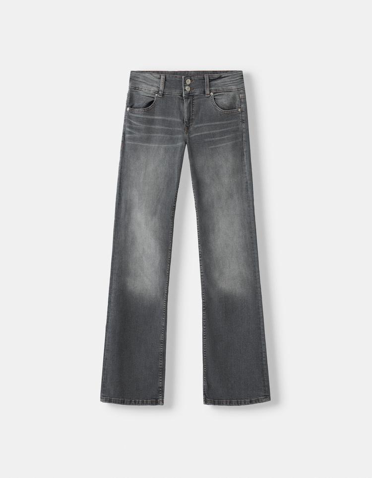 Jeans bootcut low waist