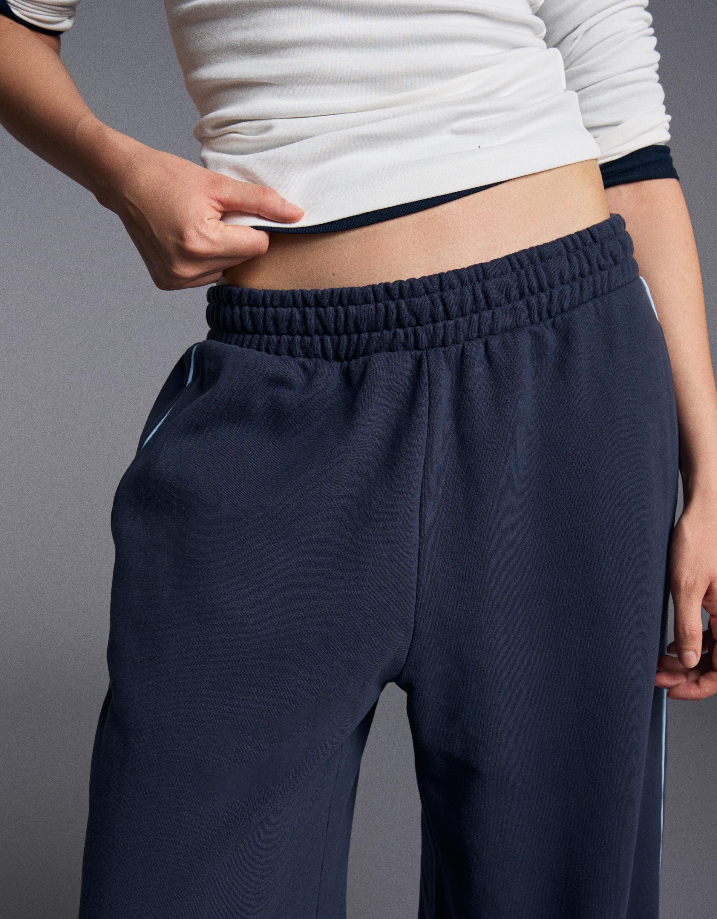 Dancer plush joggers — Navy
