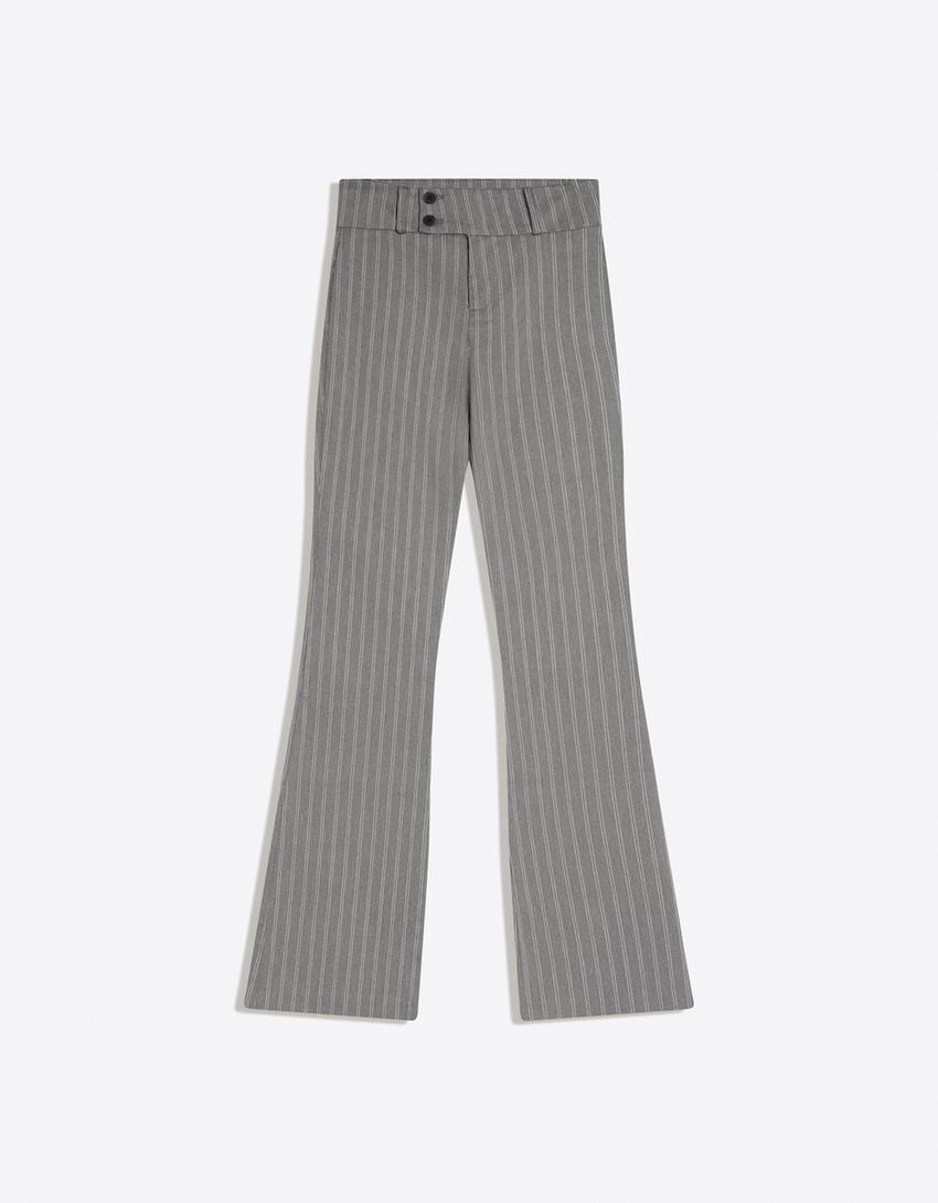 Bengal denim çan pantolon-Koyu gri