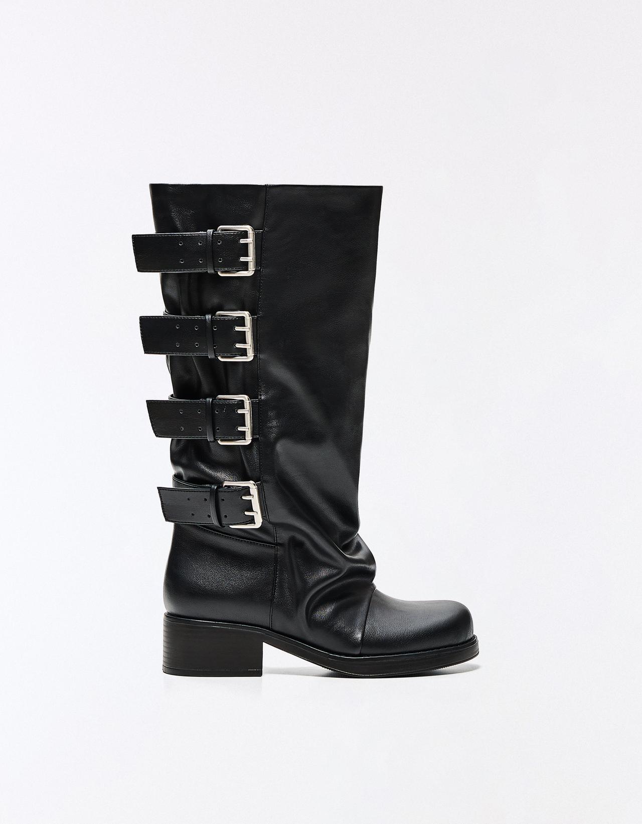 Biker boots — BLACK
