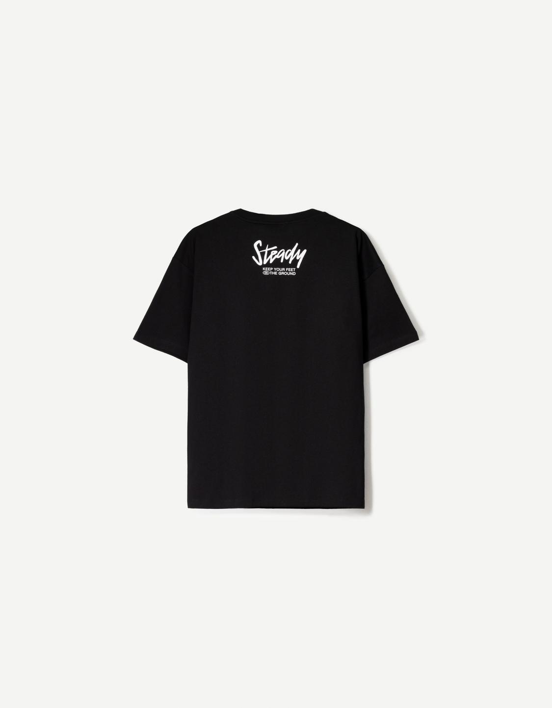 Short sleeve T-shirt with print