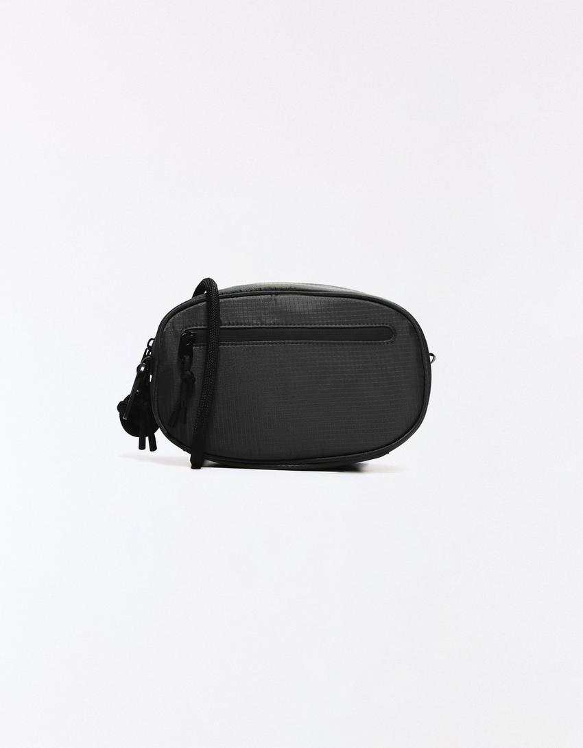 Technical crossbody bag-Black