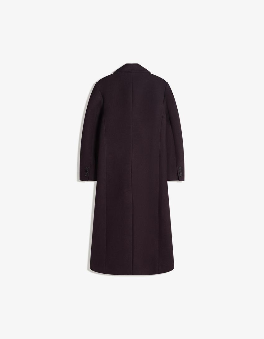 Abric de drap oversize-Bordeus