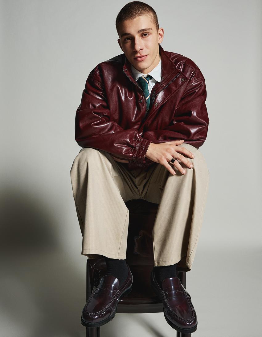 Mocassim franzido-Granada