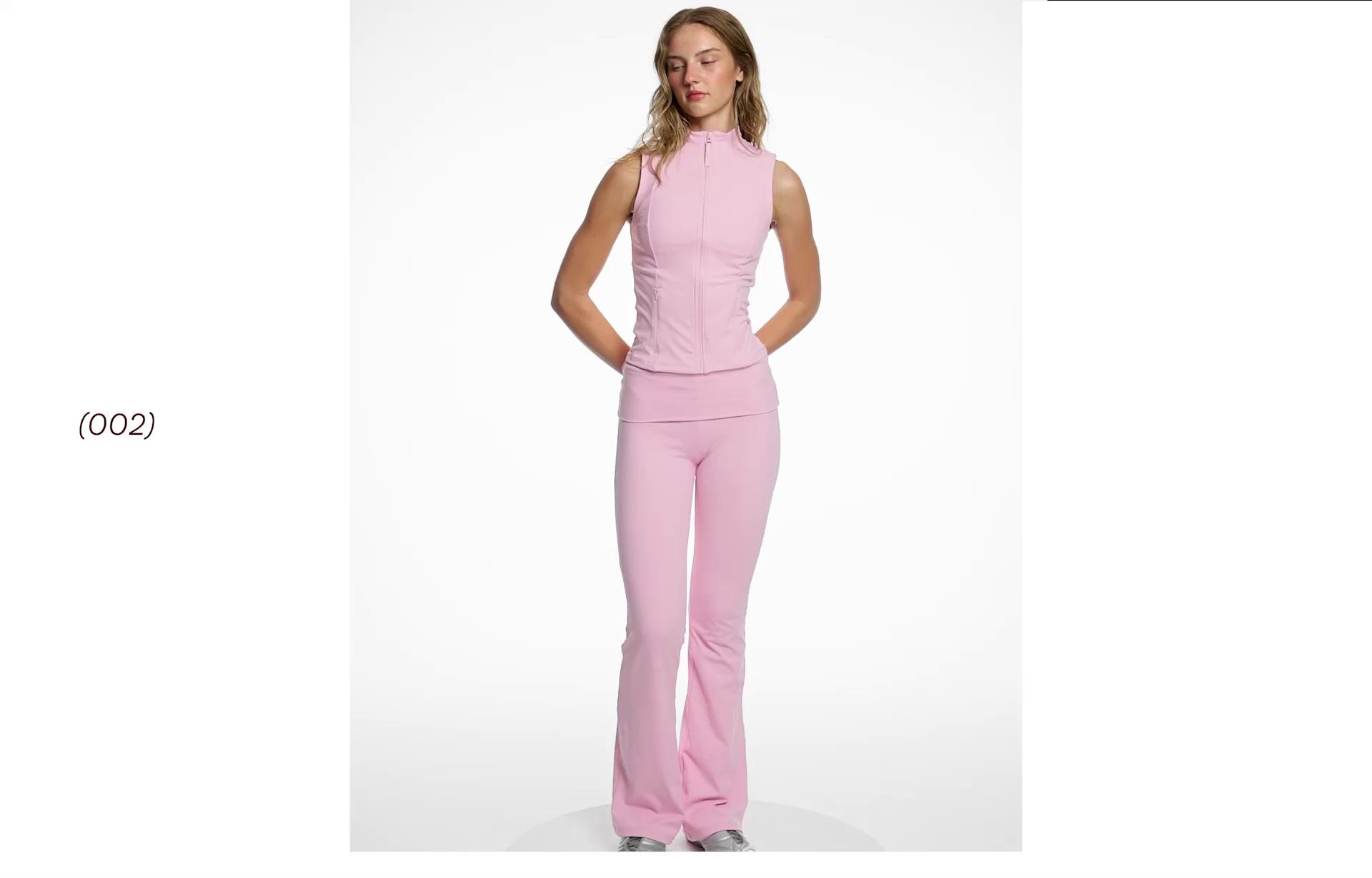 Teknik flare fit pantolon - Görsel 119