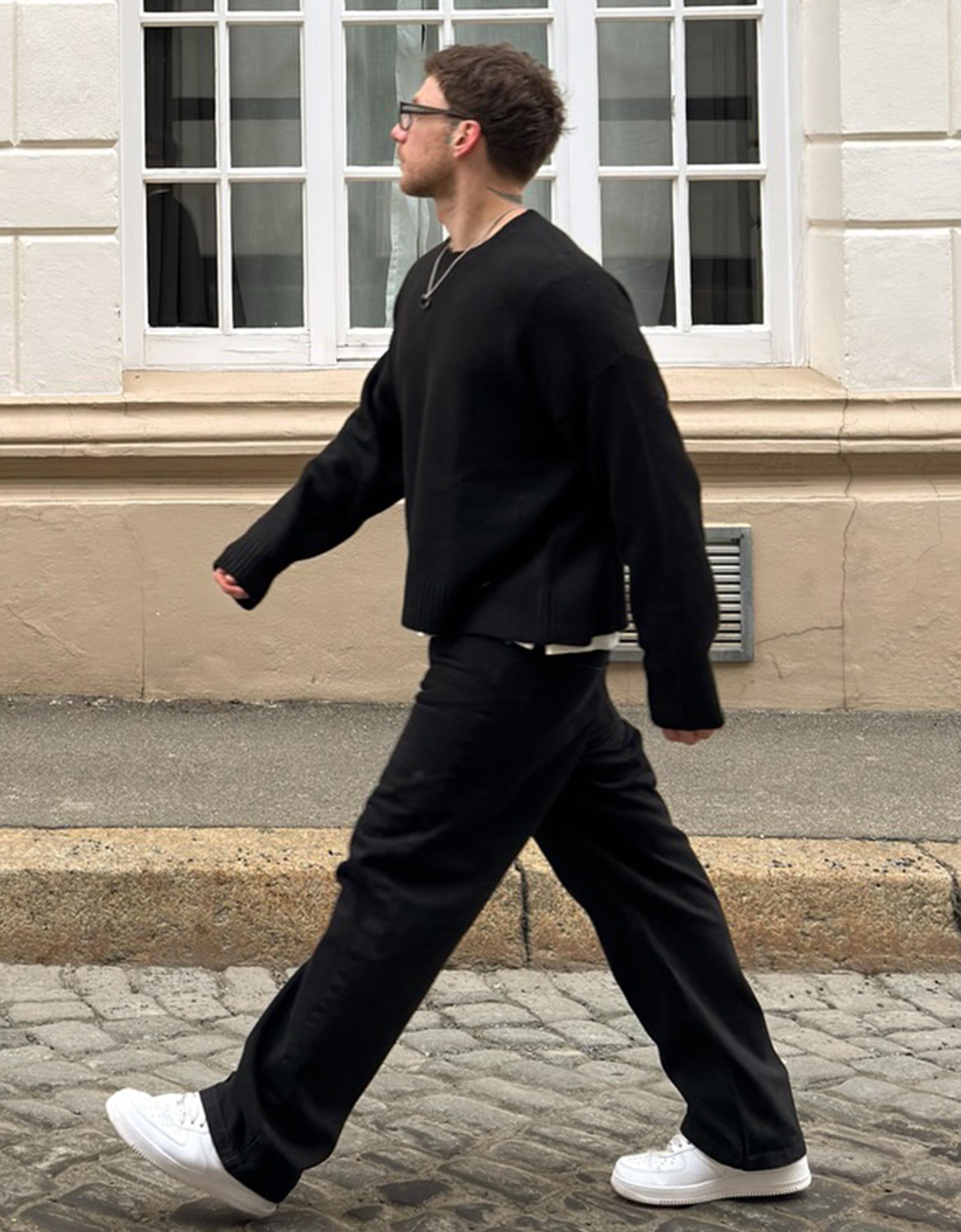 Bisiklet yaka kazak - Görsel 40