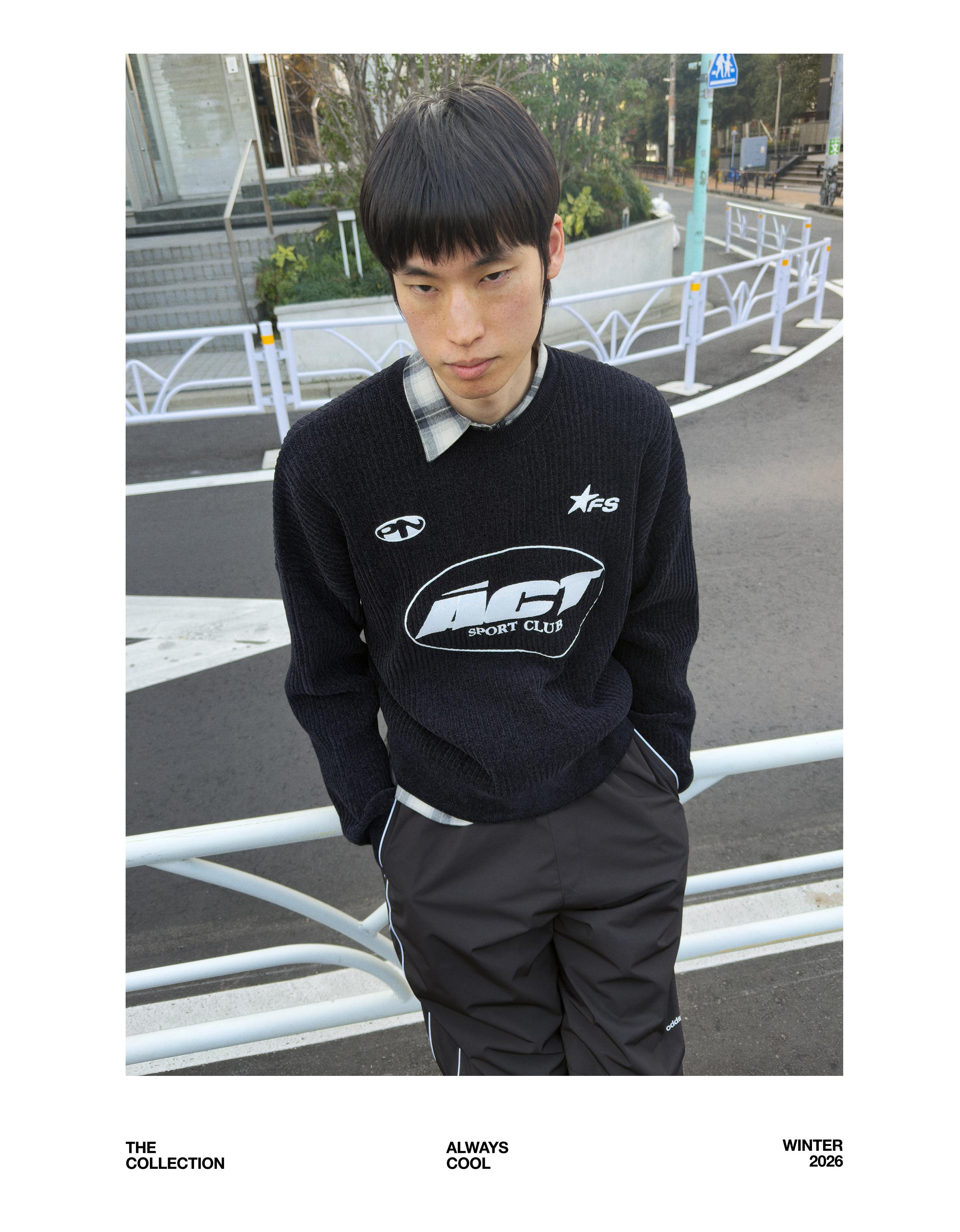 Baskılı şönil bisiklet yaka kazak - Görsel 36