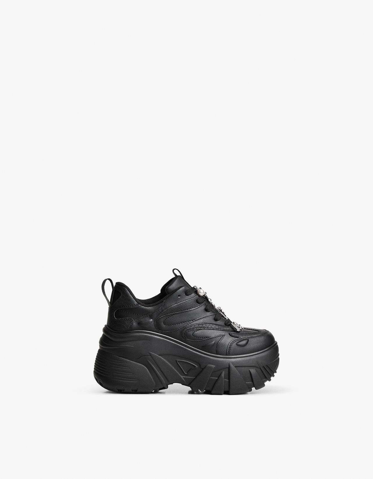 XL platform trainers — BLACK