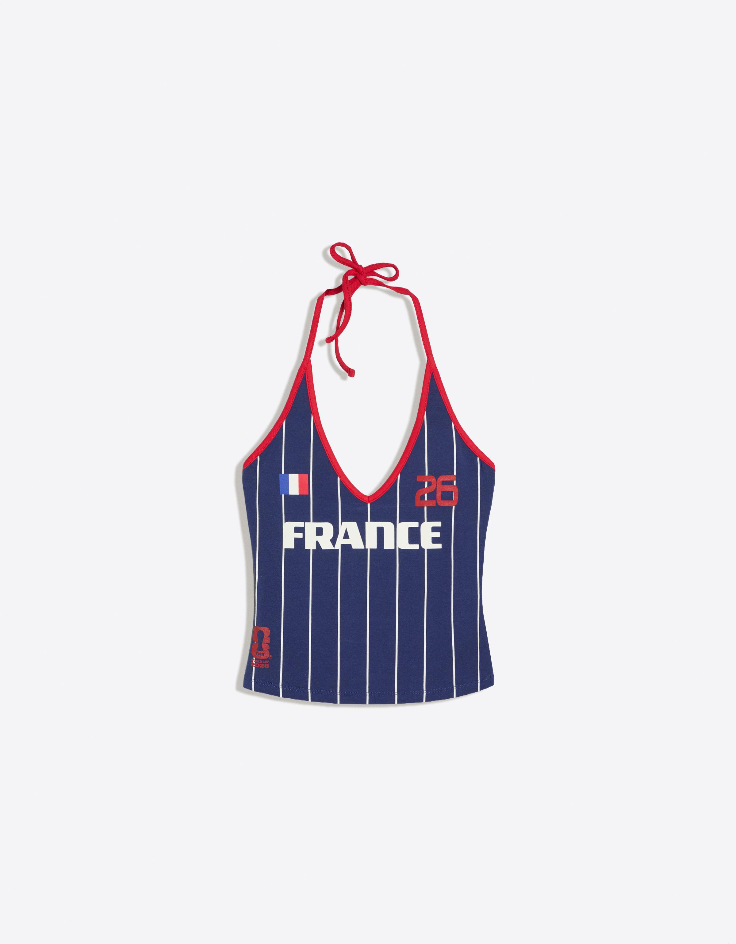 France FIFA WORLD CUP™ halter top — Navy