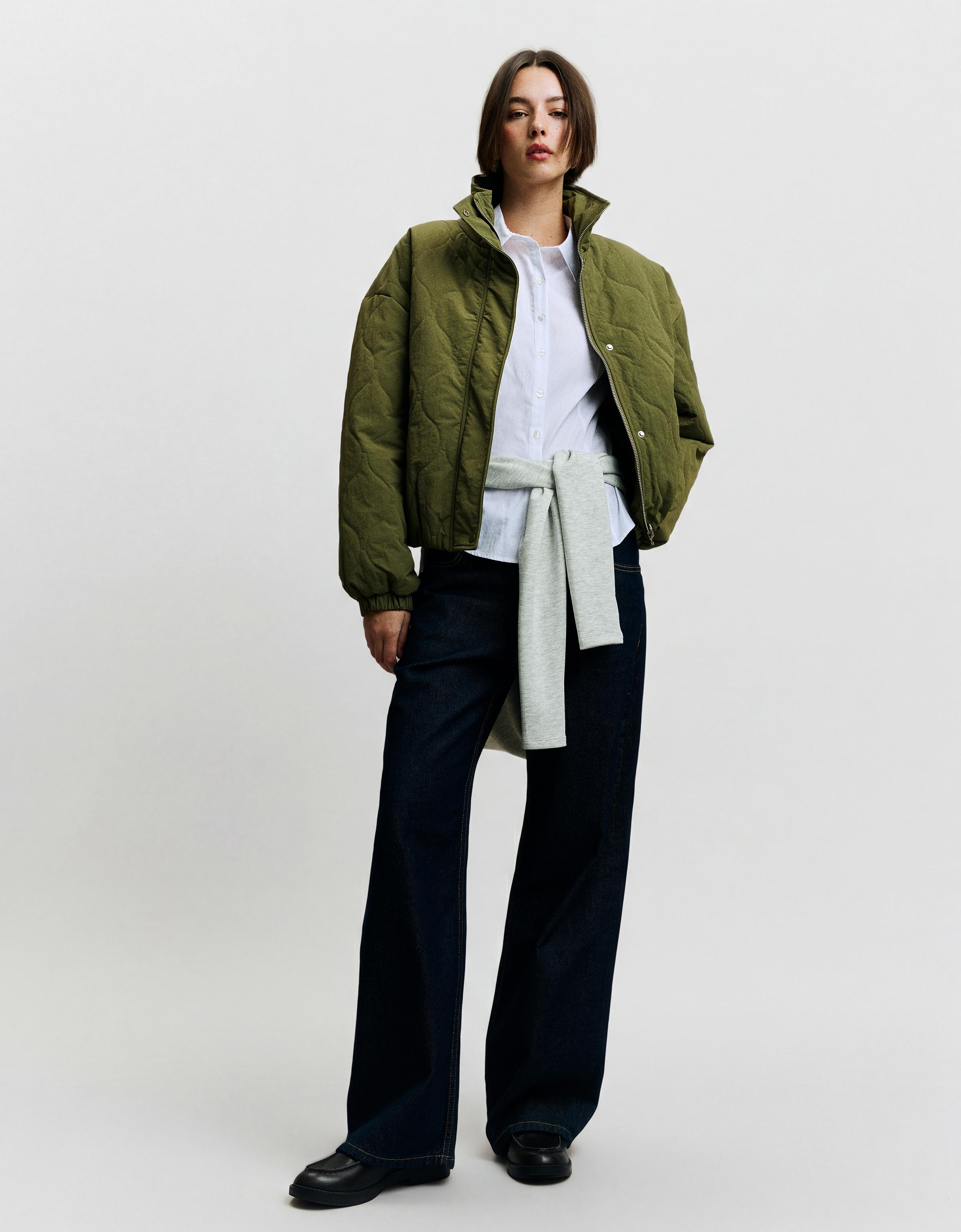 Padded jacket — Khaki
