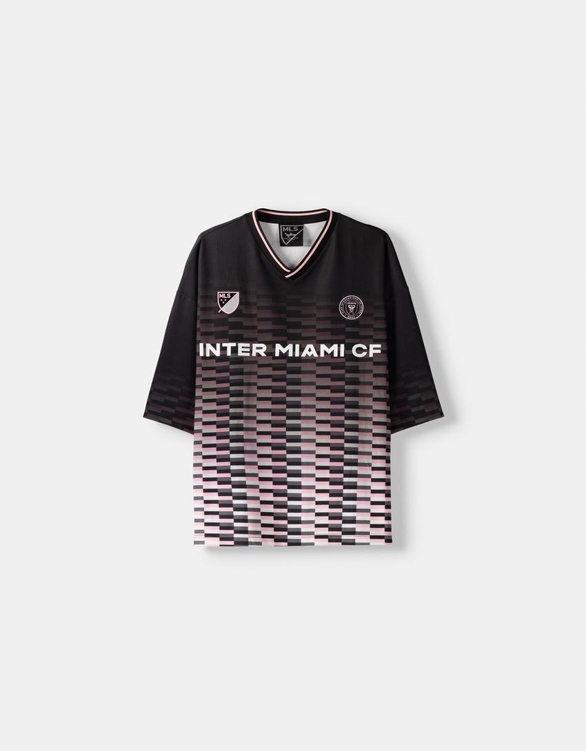 T-shirt Inter Miami CF imprimé mesh-Noir-6