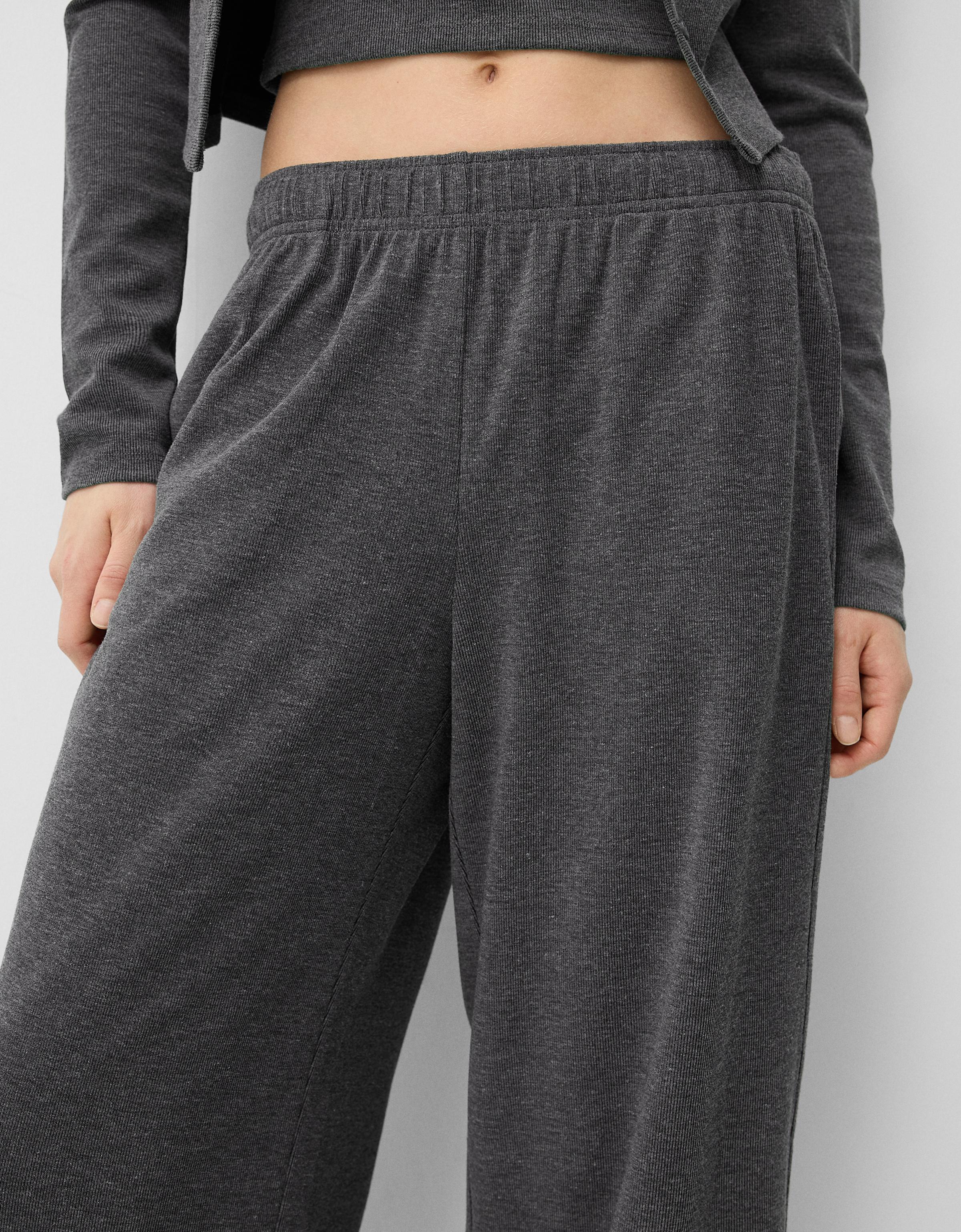 Straight fit pants - Women | Bershka