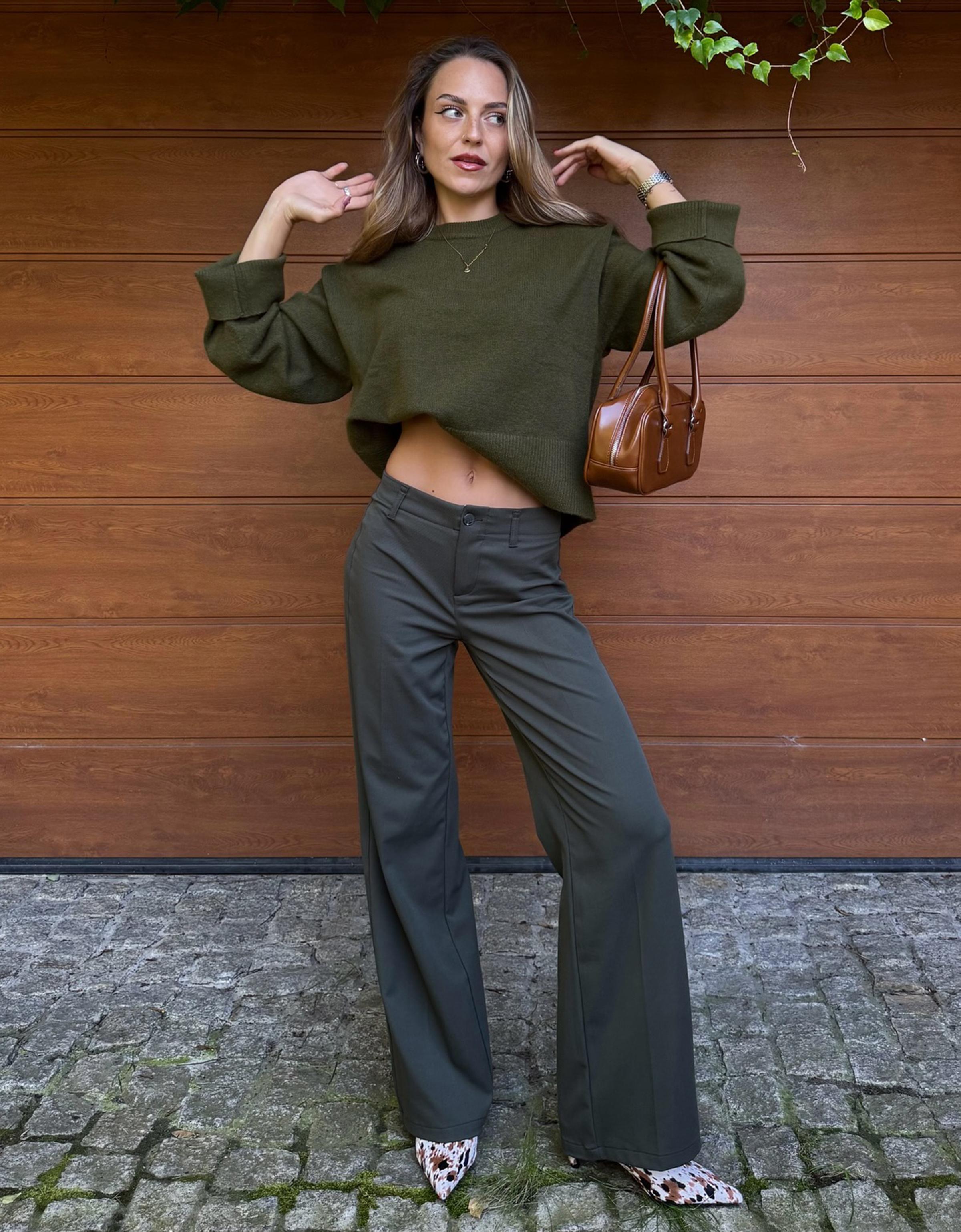 Geniş paça pantolon - Görsel 55