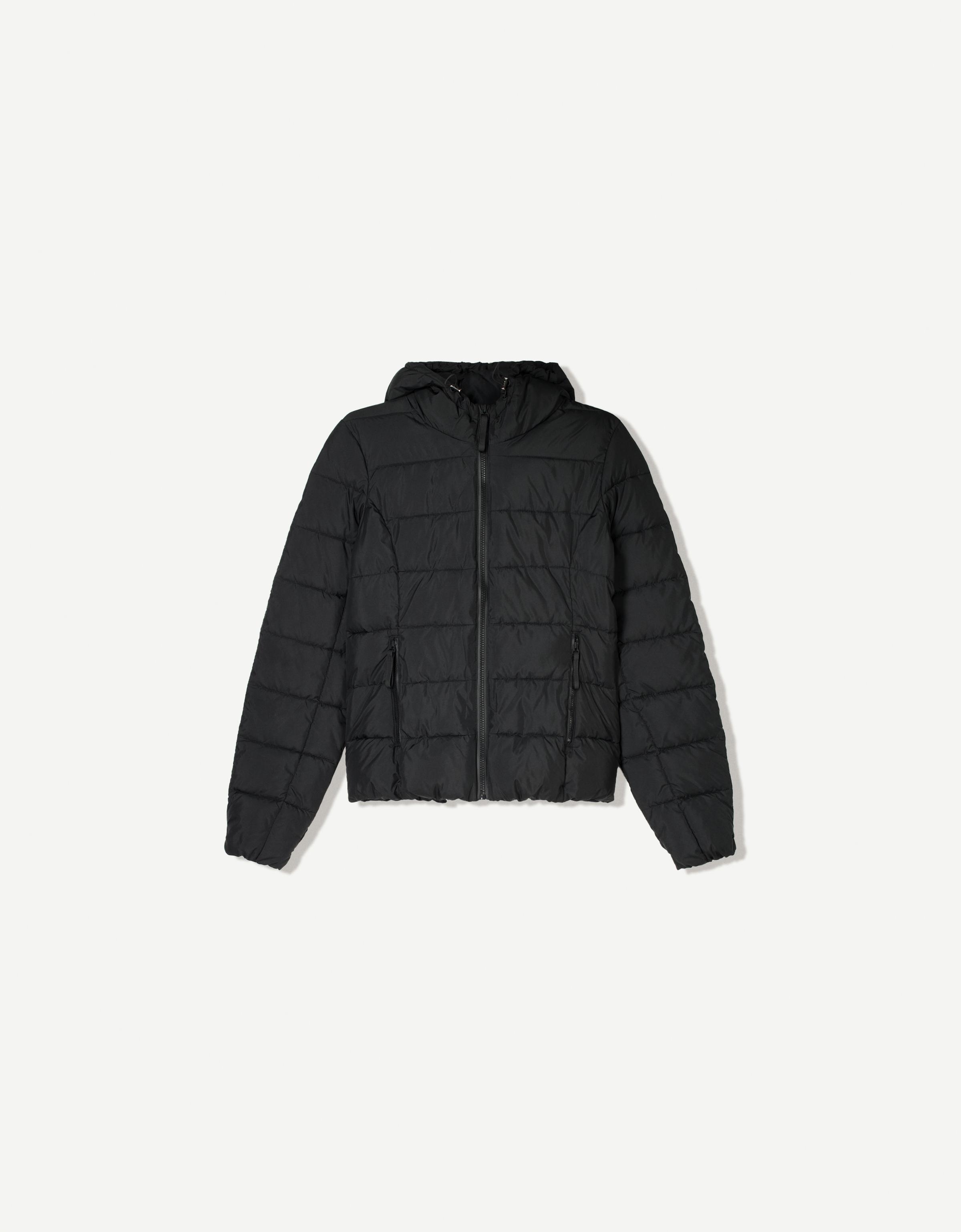 Bershka Leichte Steppjacke Damen Xs Schwarz