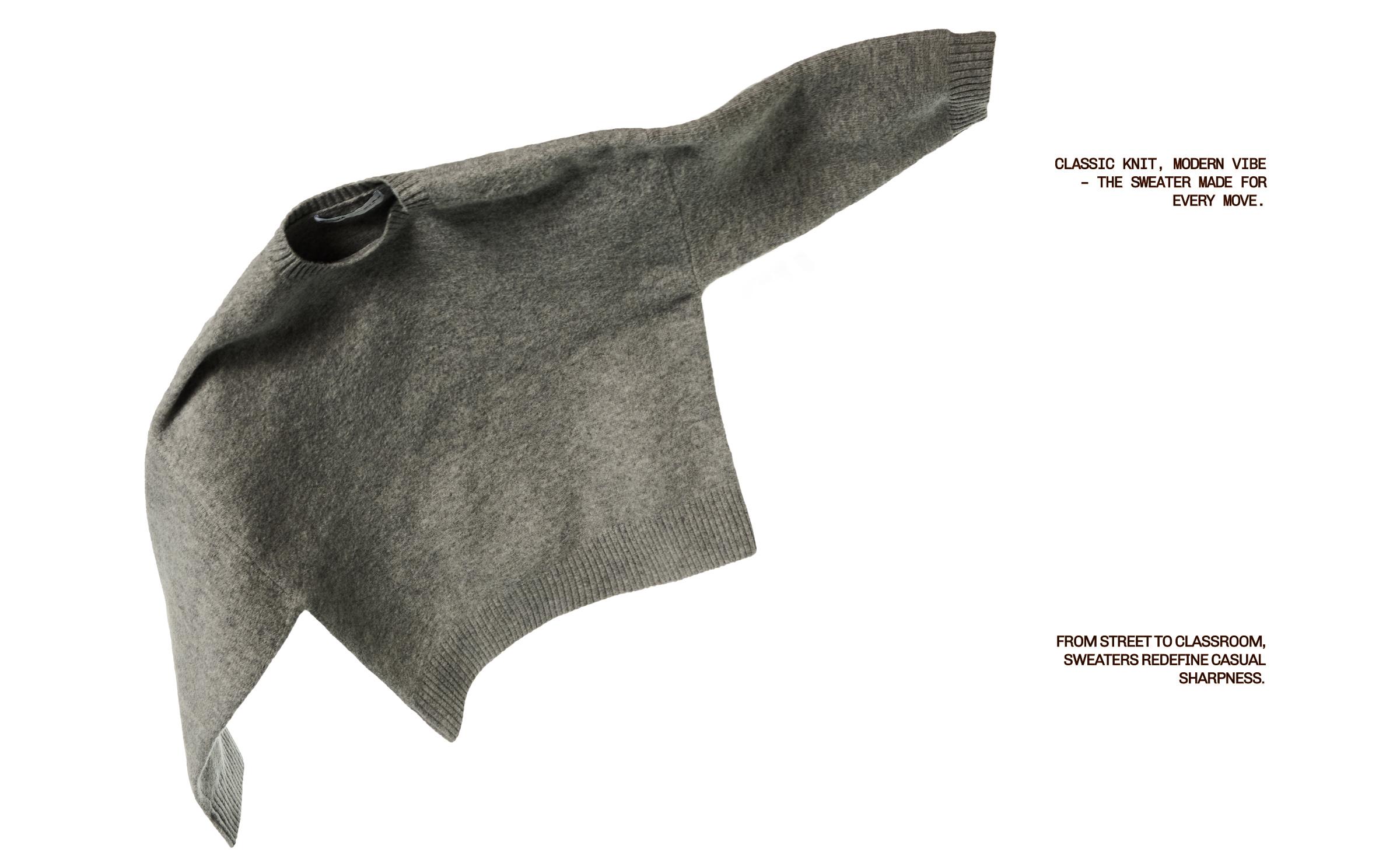 Bisiklet yaka kazak - Görsel 70