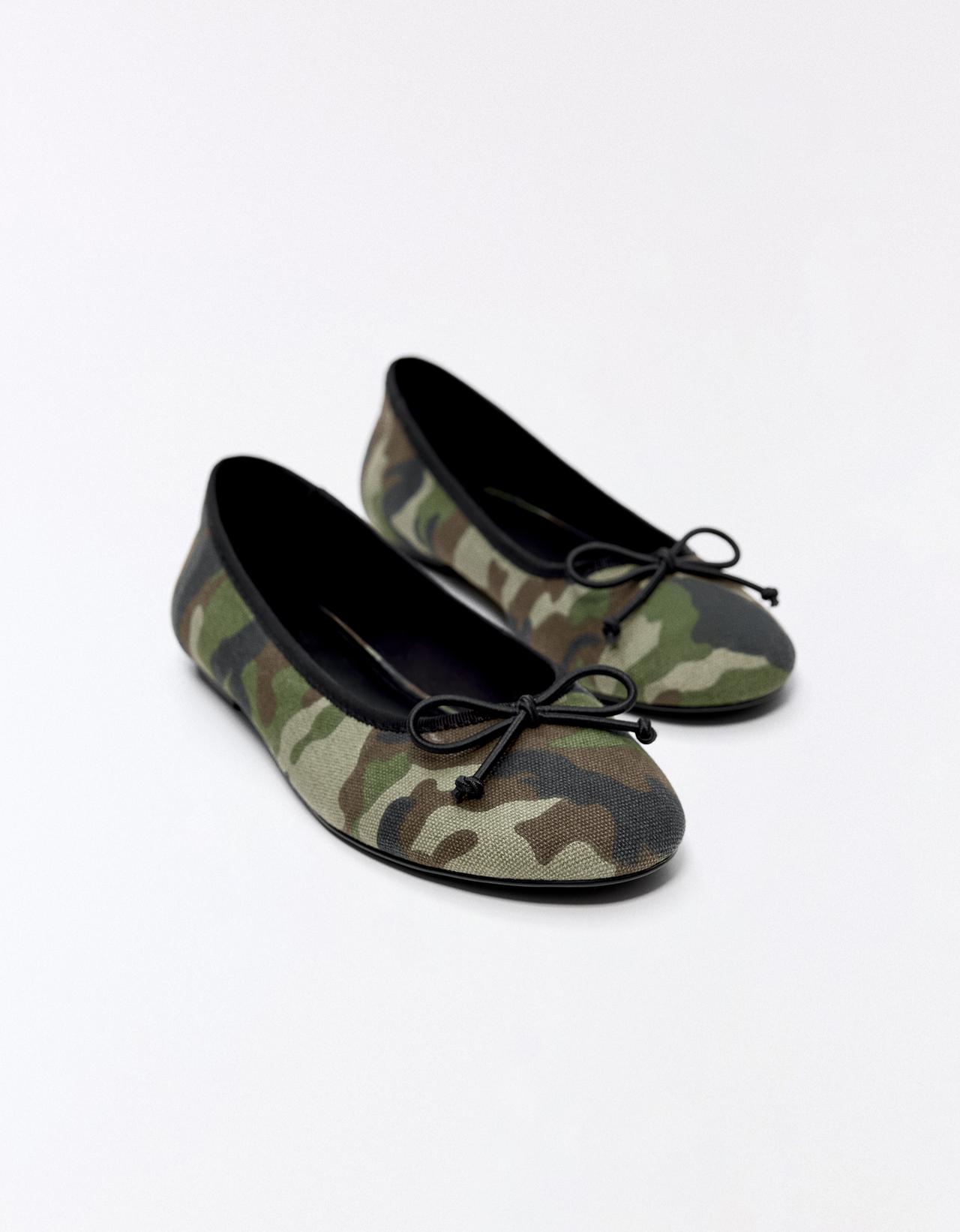 BOW BALLERINAS — Camouflage