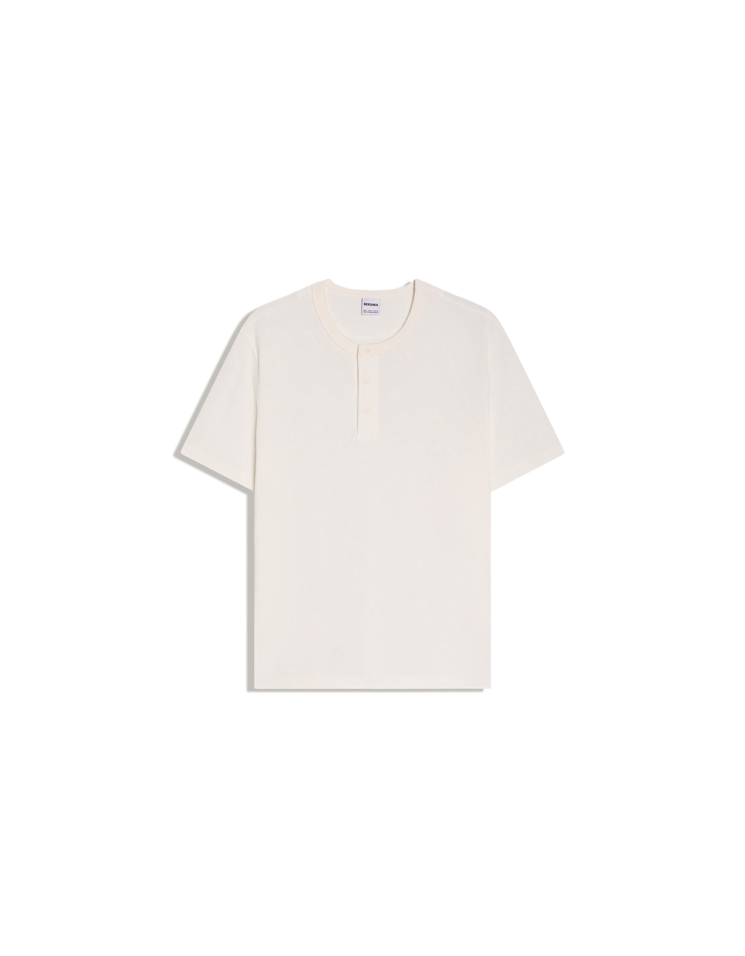 Kısa kollu gofre ekmekçi tişört - Görsel 16