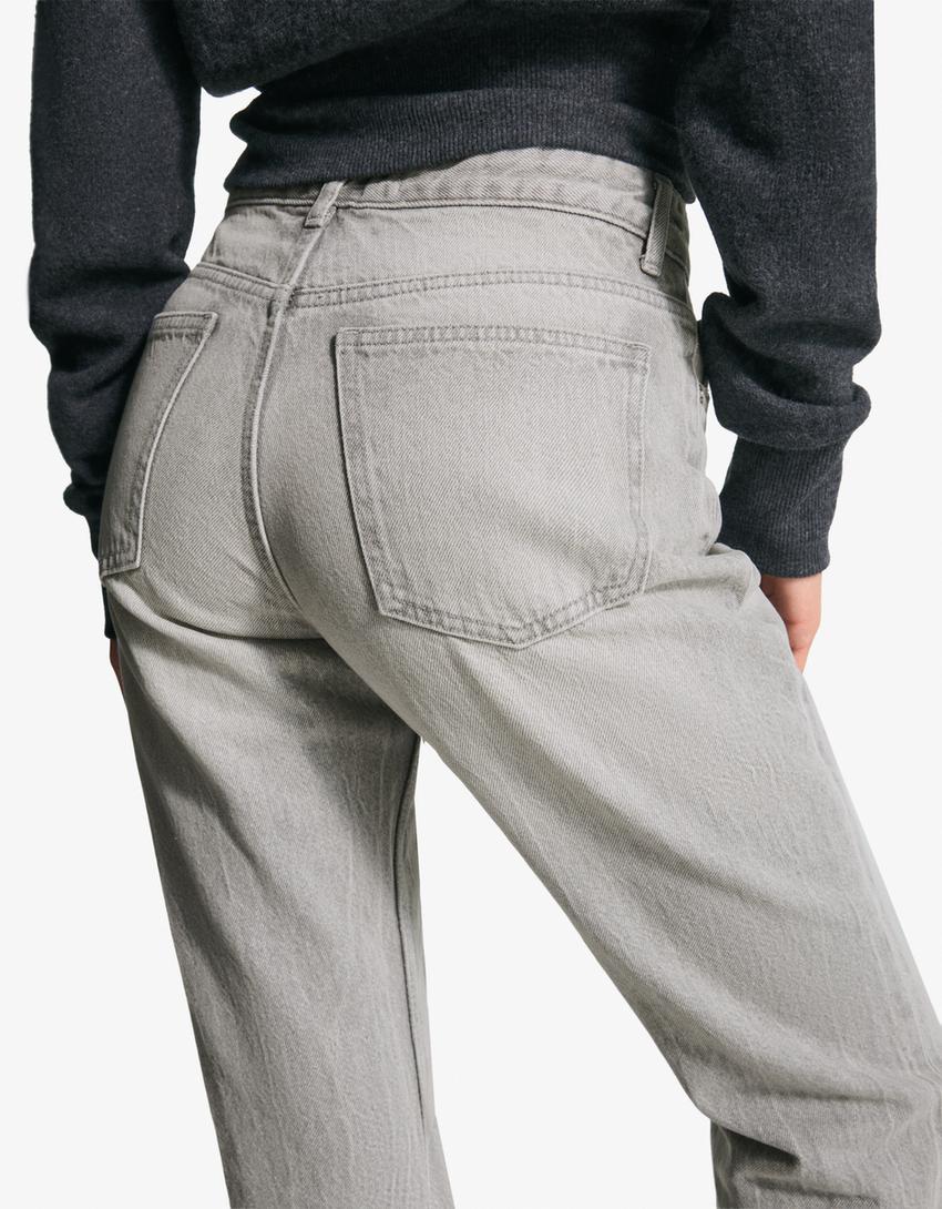 Boyfriend jeans-Grey