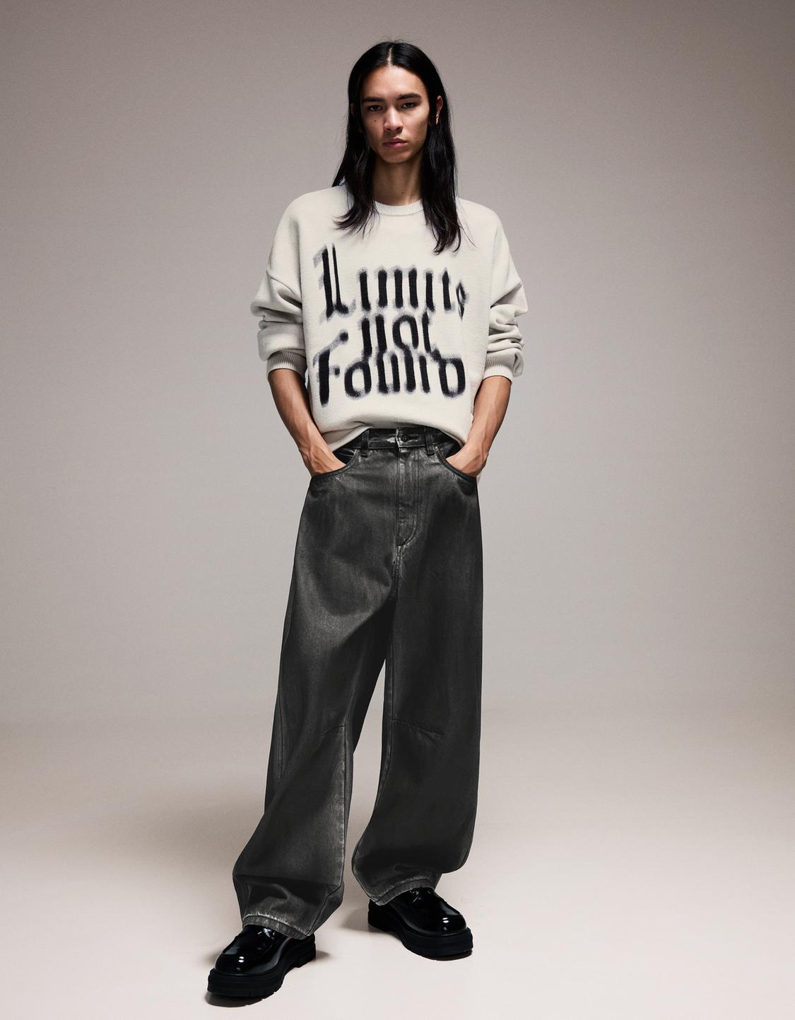 Kuviolliset barrel-housut