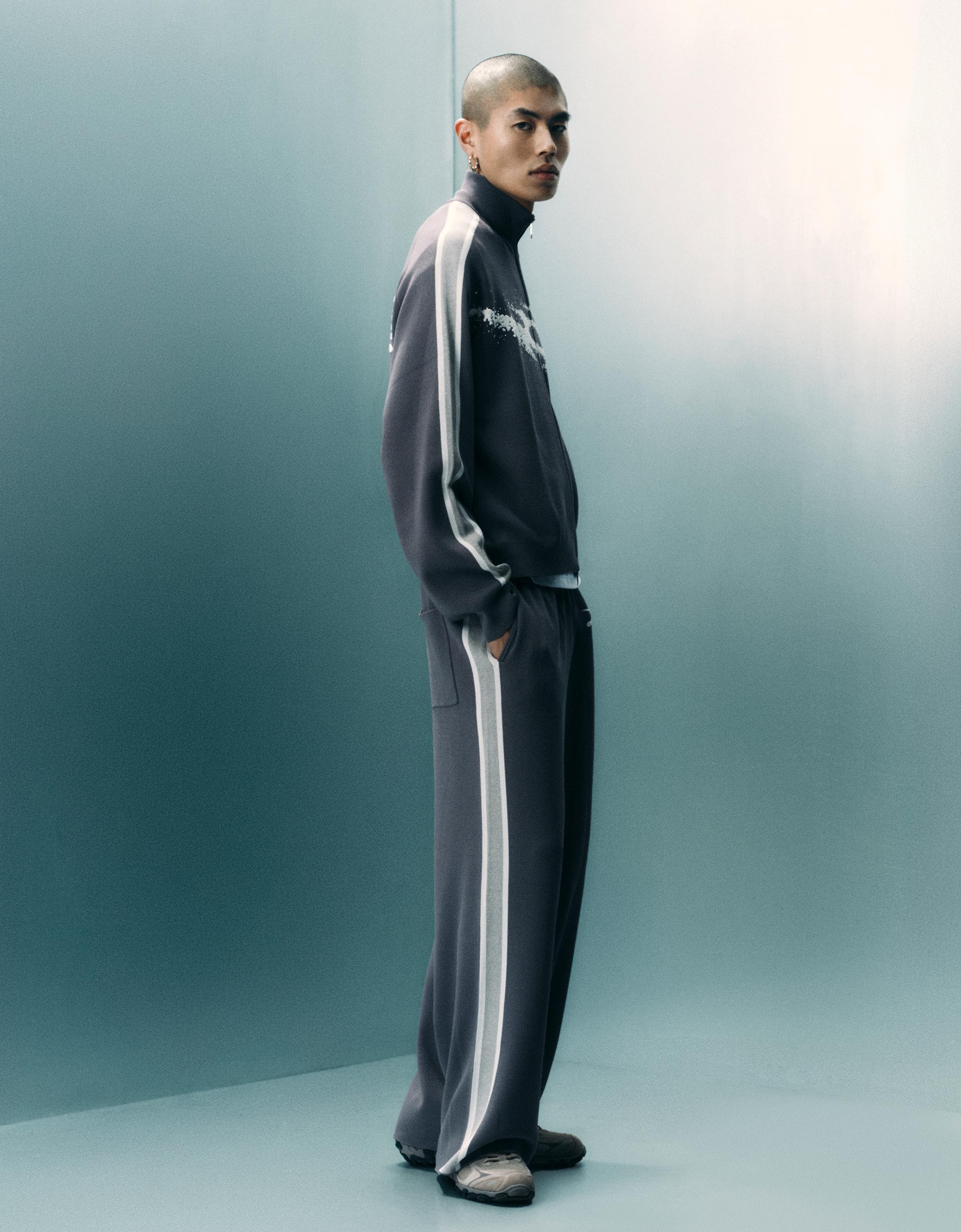 Pantalon Molleton Out Of Core L Gris