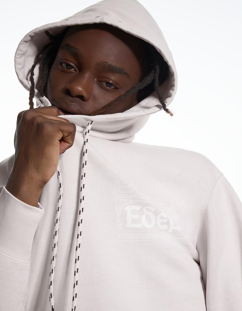 Hoodie ARIES X BERSHKA-Pink