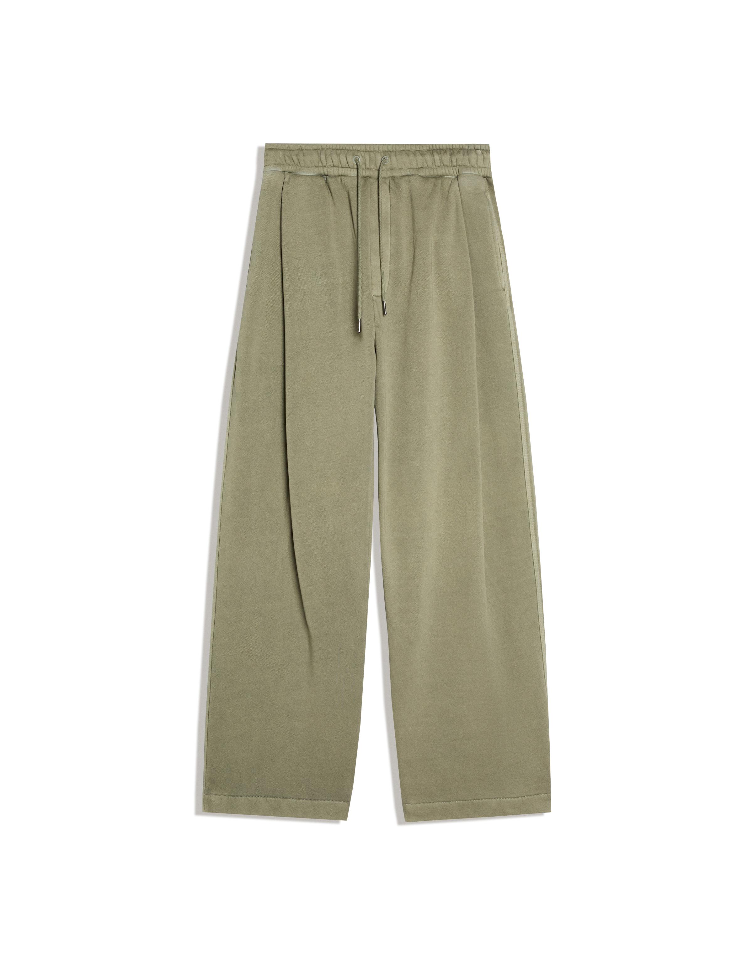 Balloon trousers with washed effect — Khaki