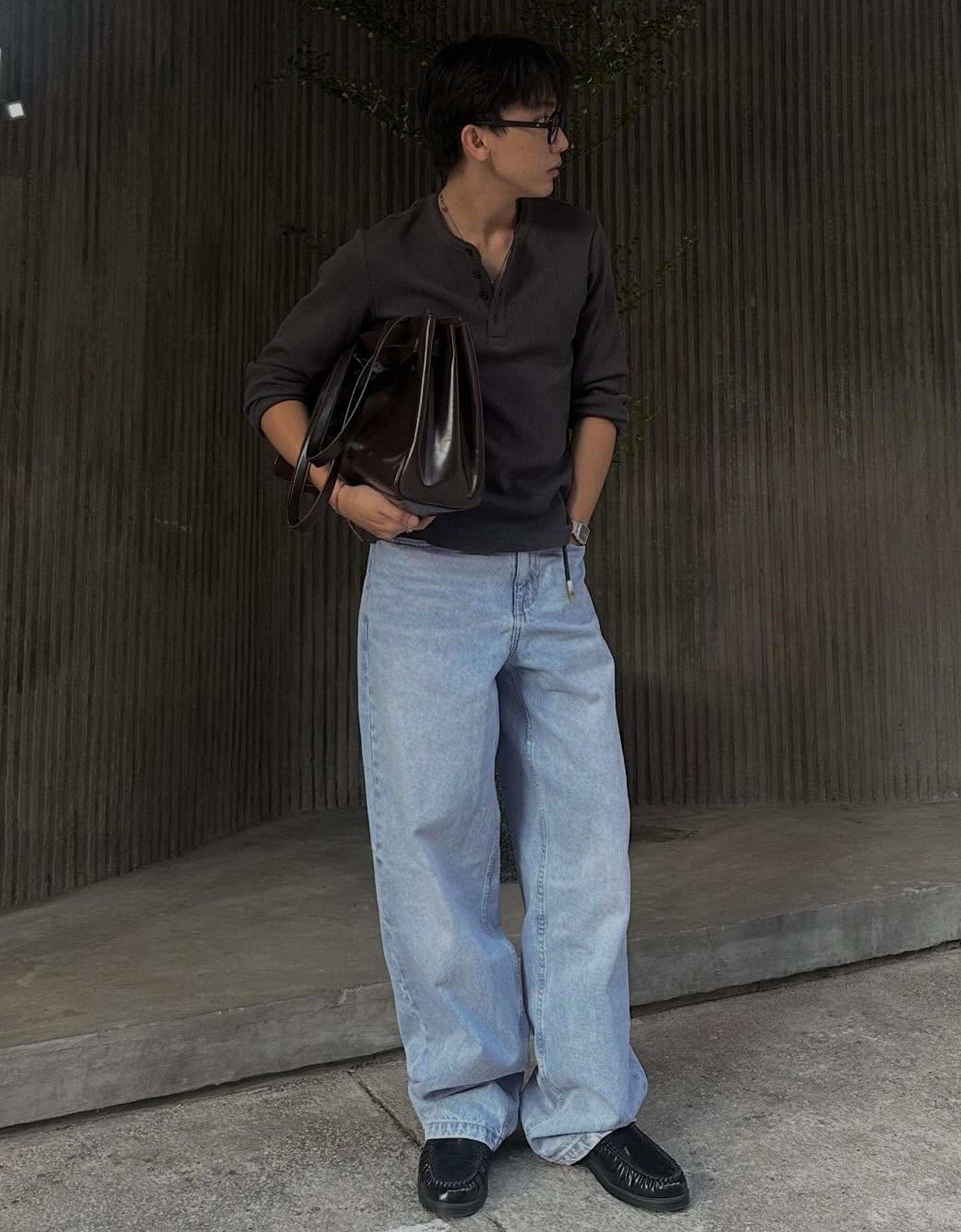 Super baggy fit jean - Görsel 144