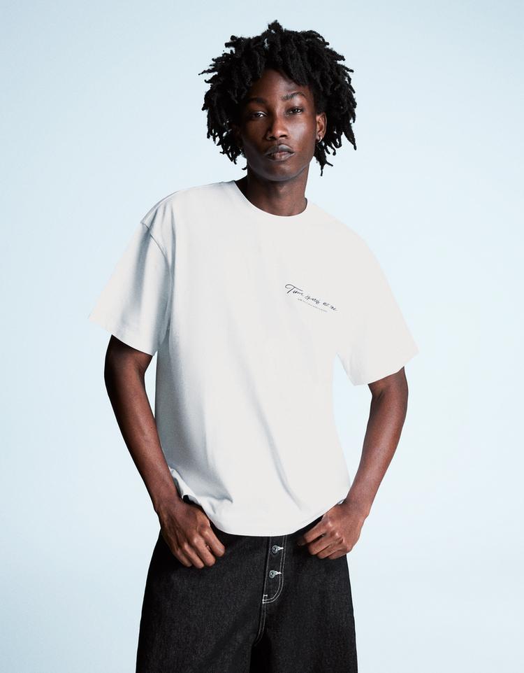 Short sleeve print T-shirt