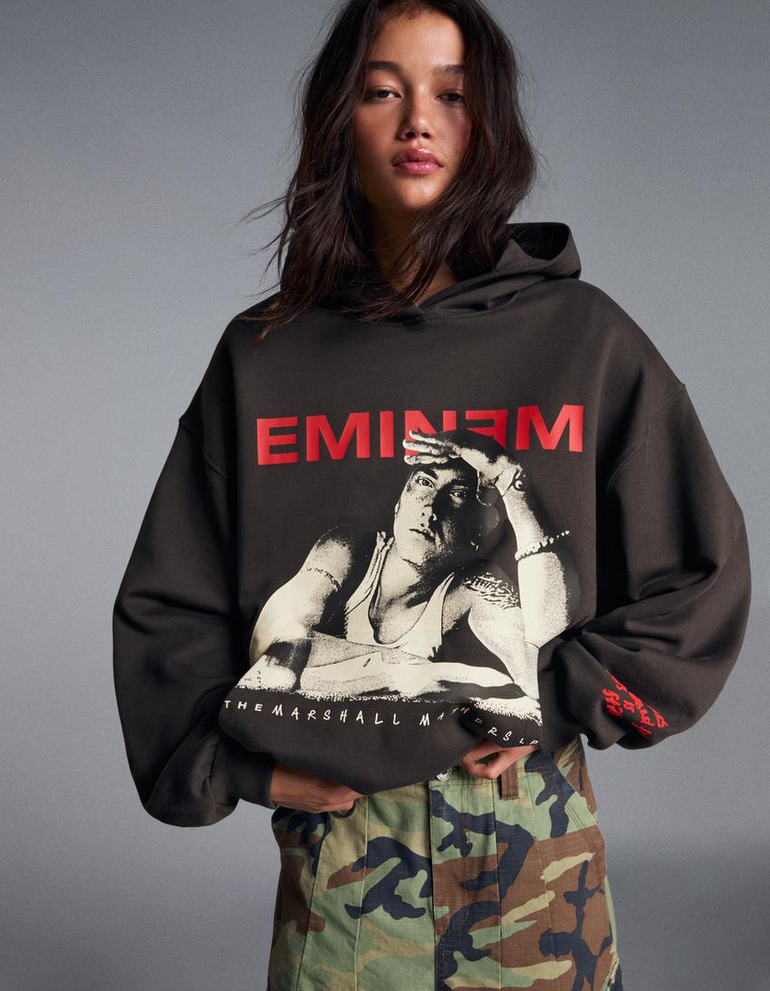 Sudadera capucha EMINEM-Negro