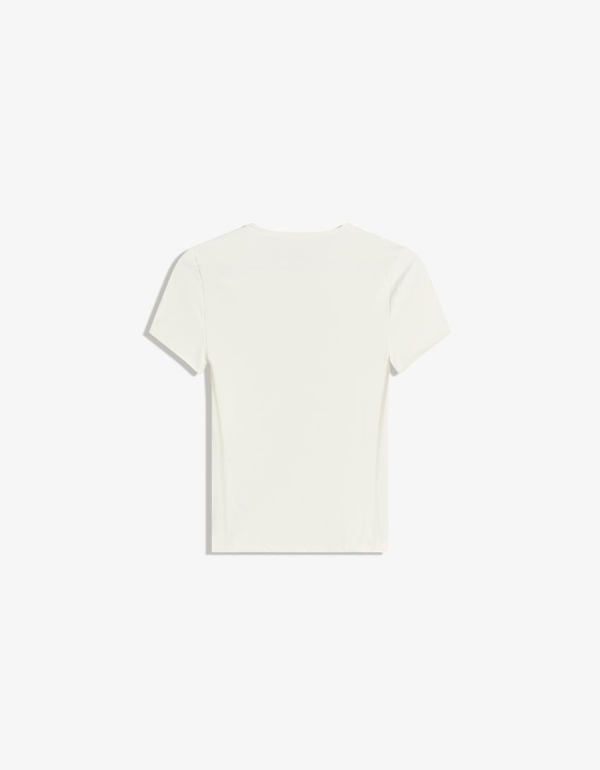 Camiseta quick dry & breathable manga corta-Blanco-1