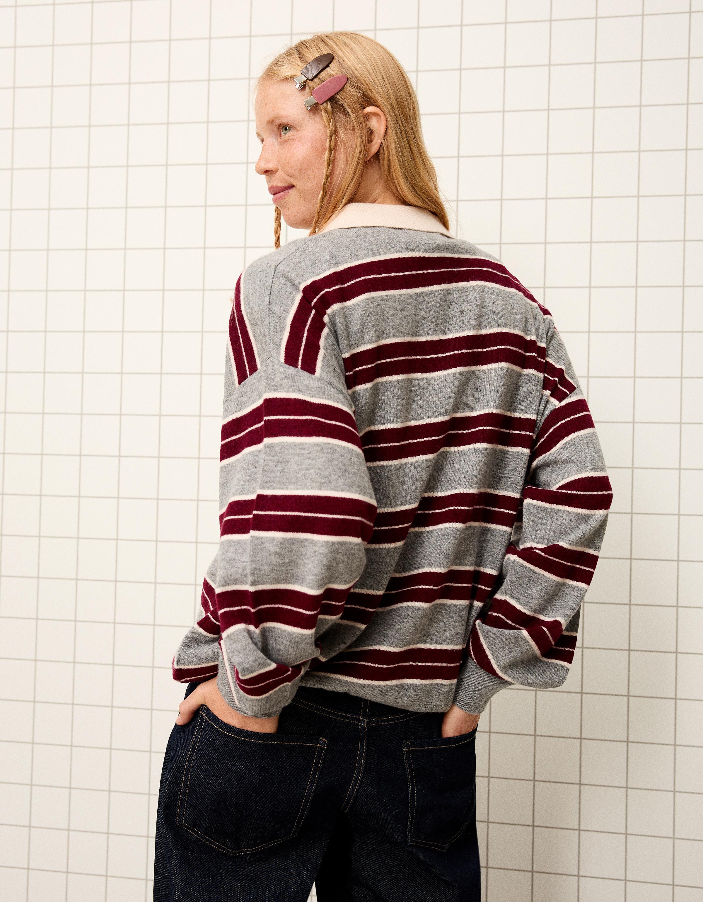 Bershka - Chemise à imprimé léopard - Marron