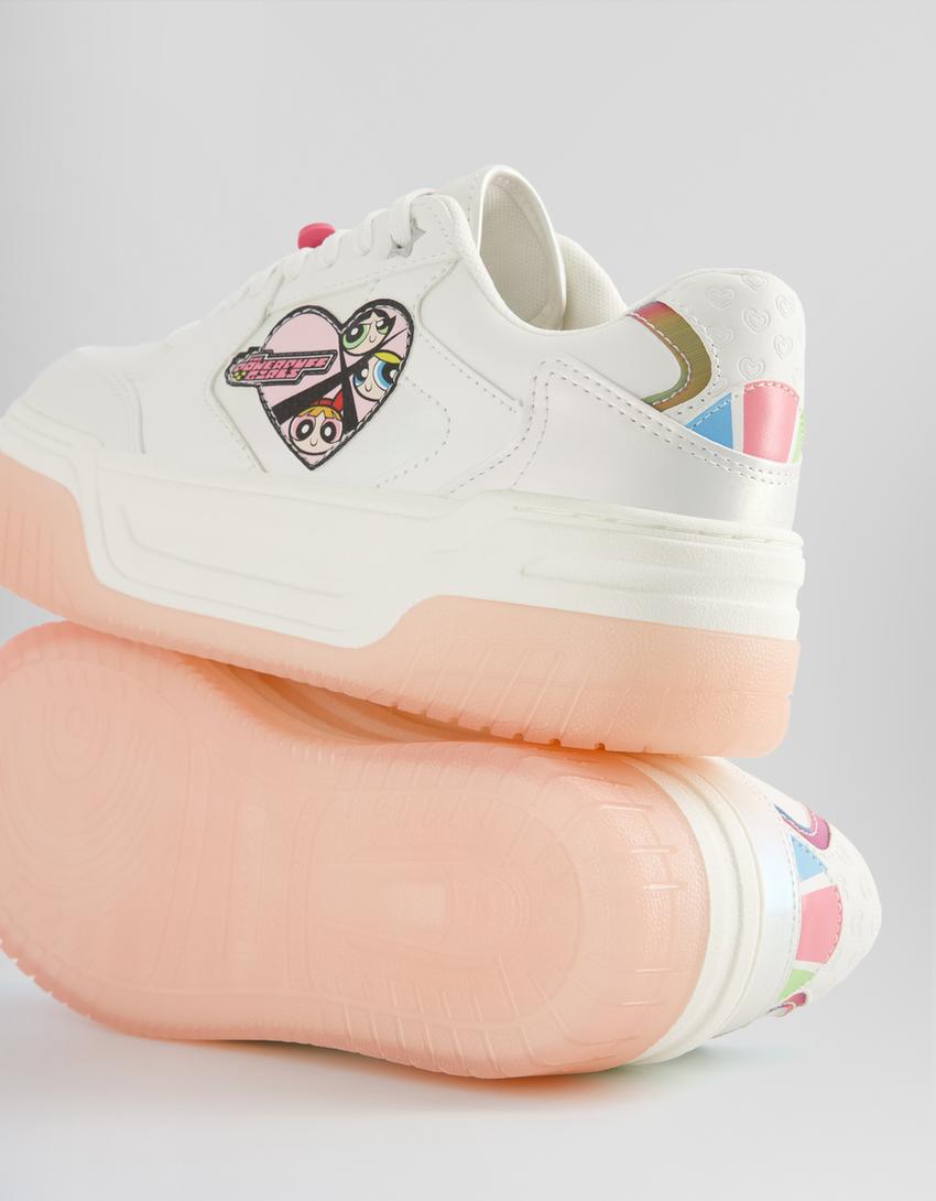 Sneakers plateforme Les Super Nanas-Multicouleur-1