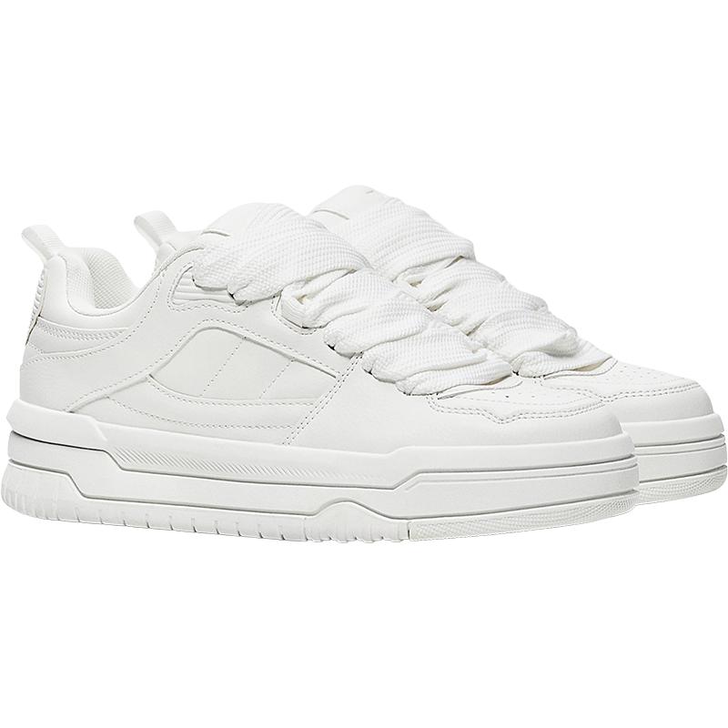 Chunky skate trainers — WHITE