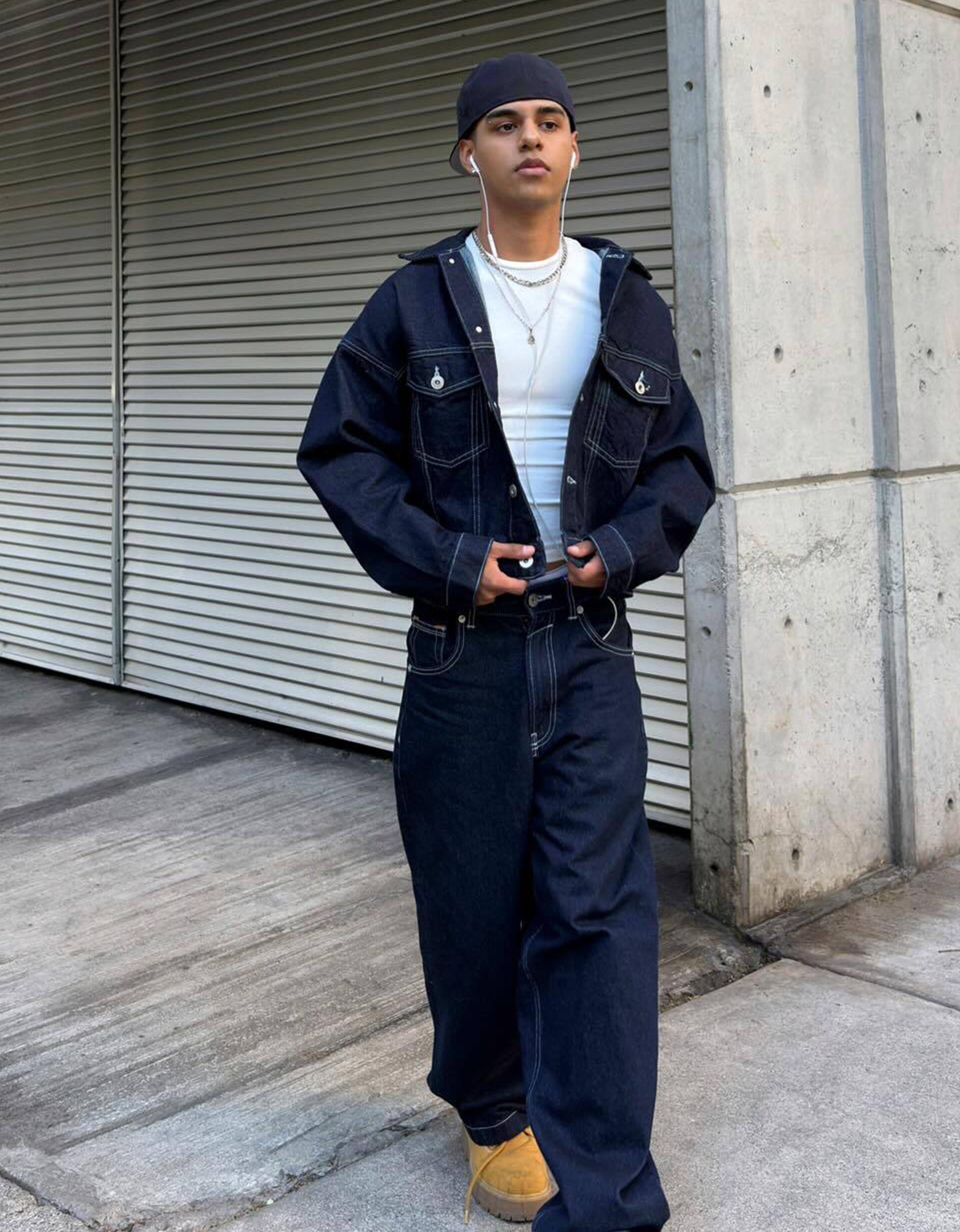 Super baggy fit jean - Görsel 147